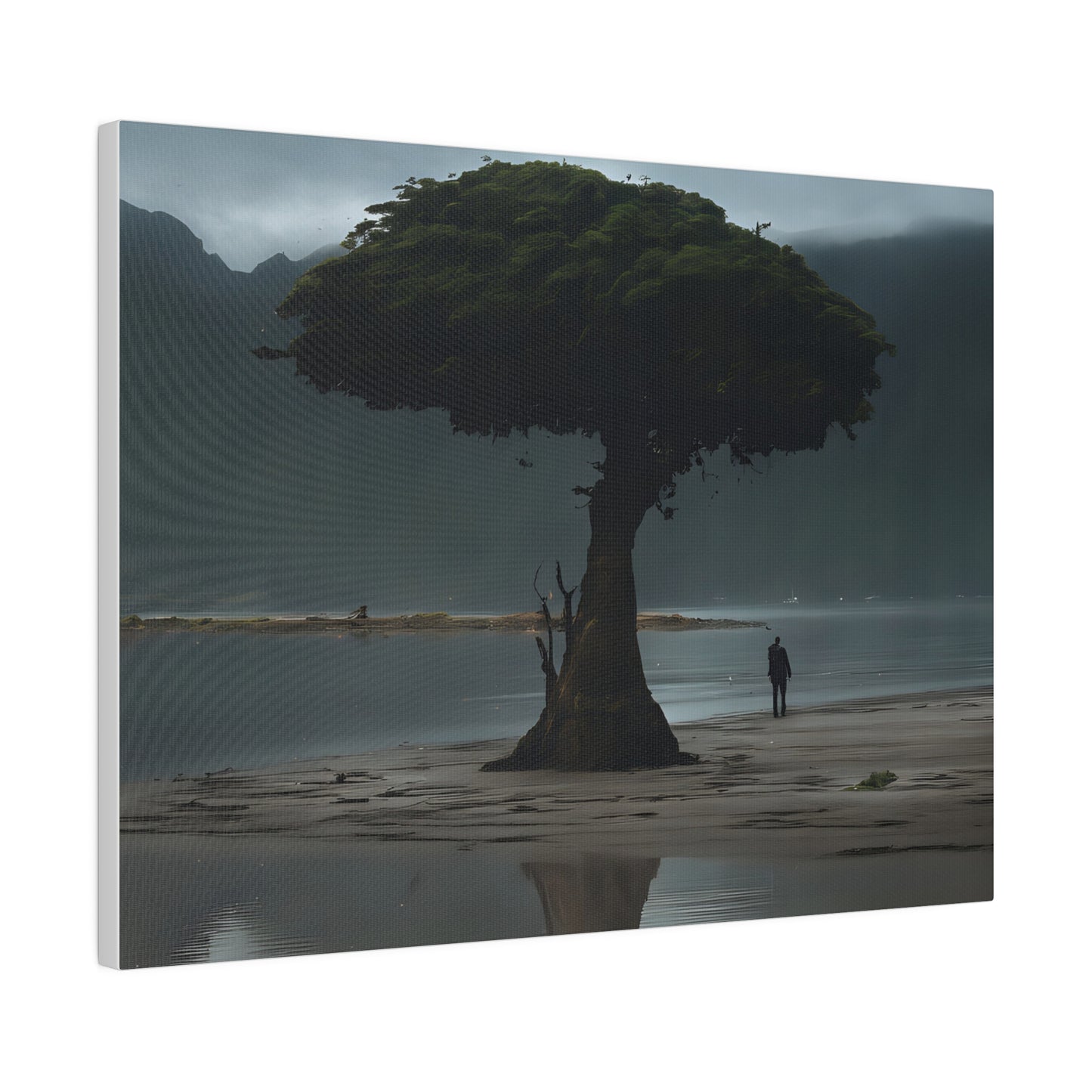 Tree, Wall Art, Matte Canvas, Stretched, 0.75"