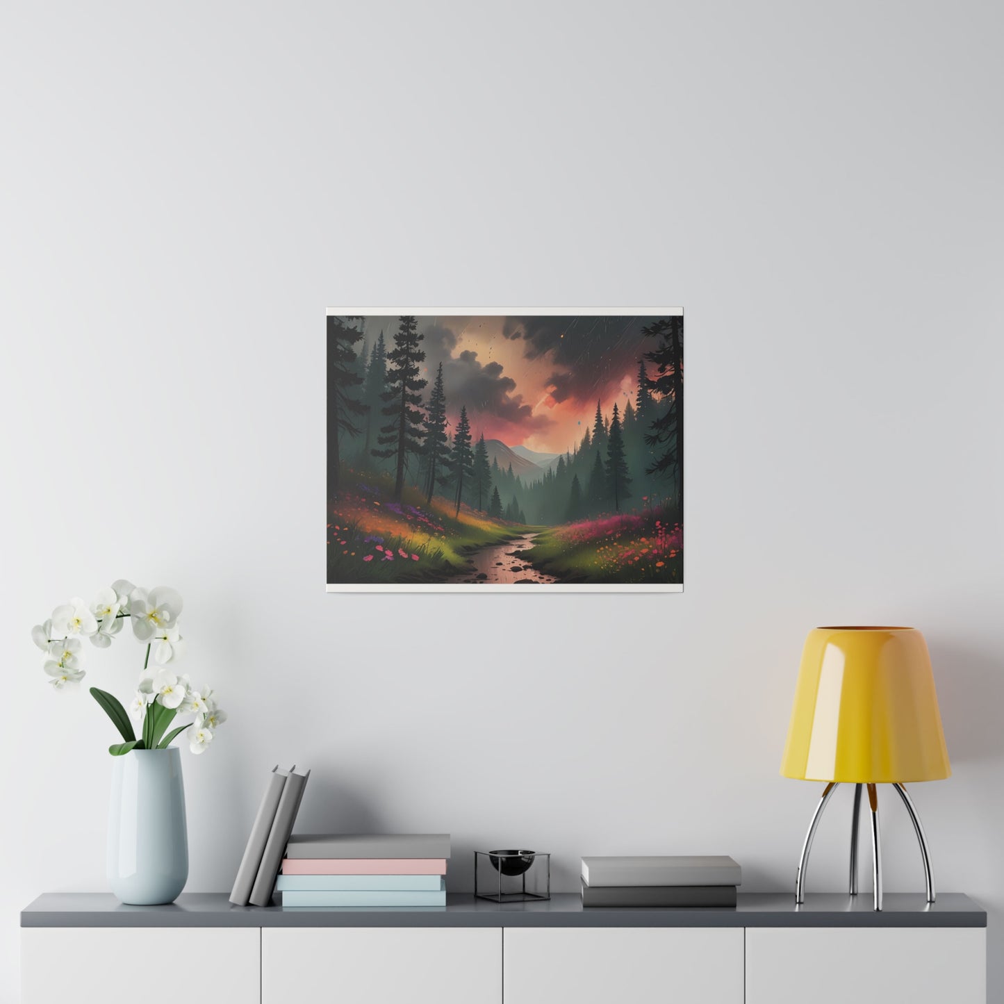 A Mystical Morning, Wall Art, Matte Canvas, Stretched, 0.75"