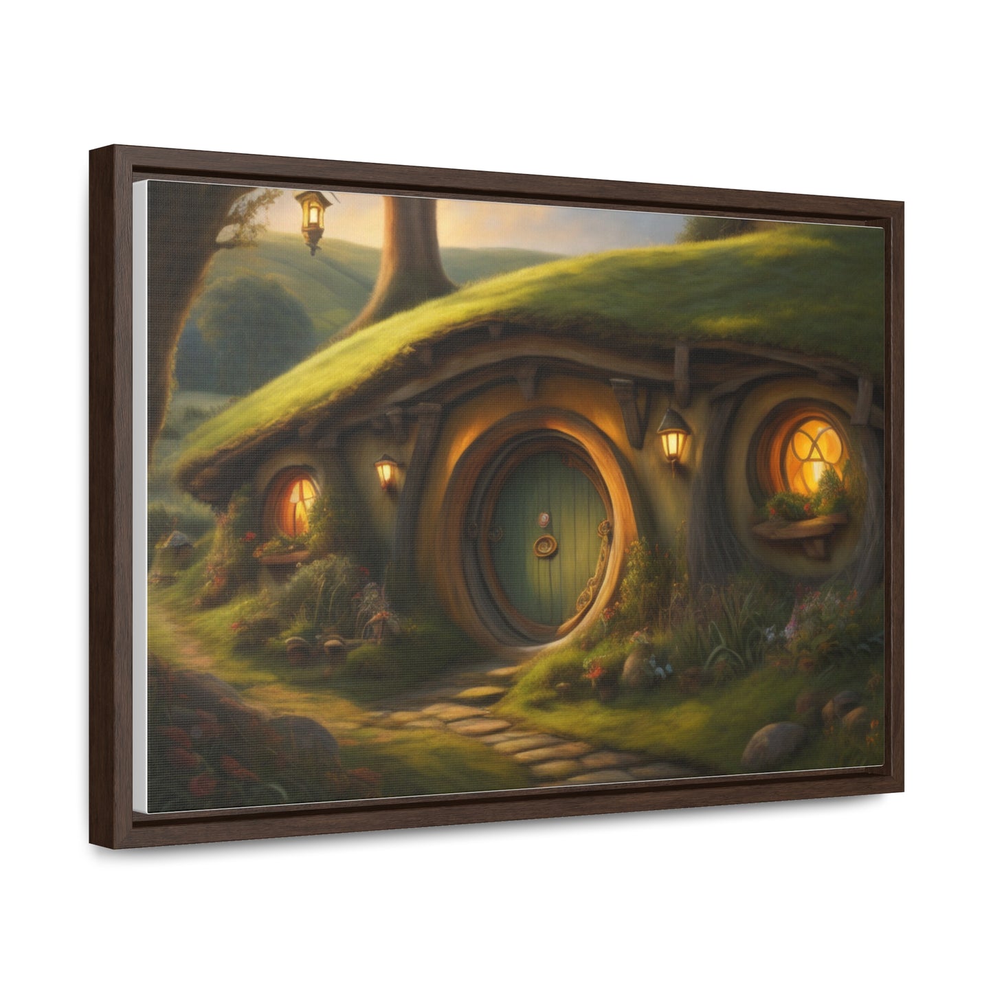 Hobbiton, Wall Art, Gallery Canvas Wraps, Horizontal Frame