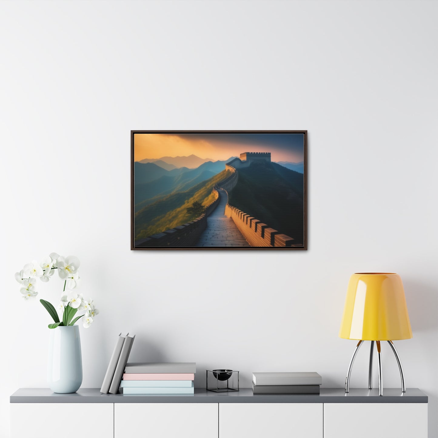 Great Wall of China, Wall Art, Gallery Canvas Wraps, Horizontal Frame