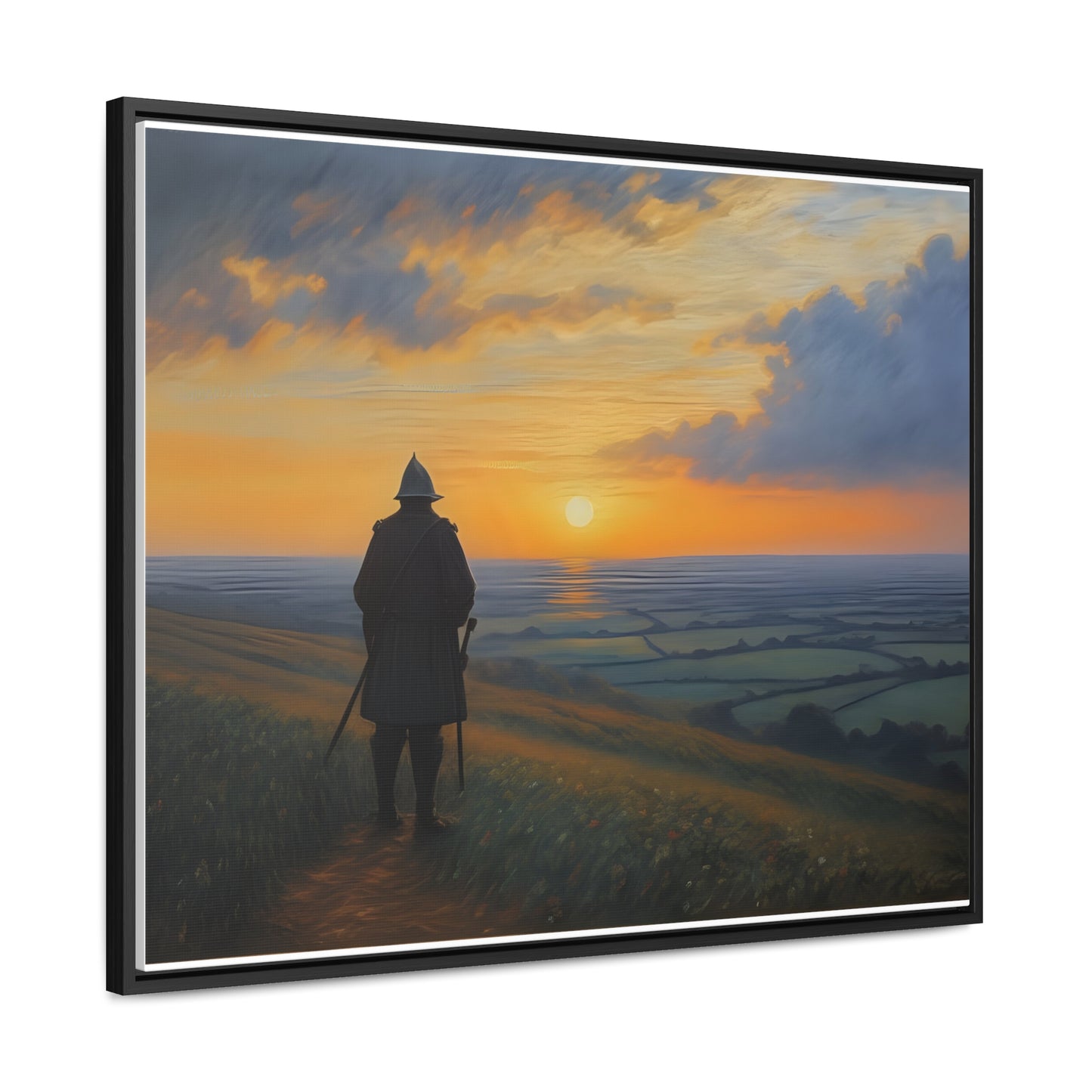 Contemplation, Wall Art, Gallery Canvas Wraps, Horizontal Frame