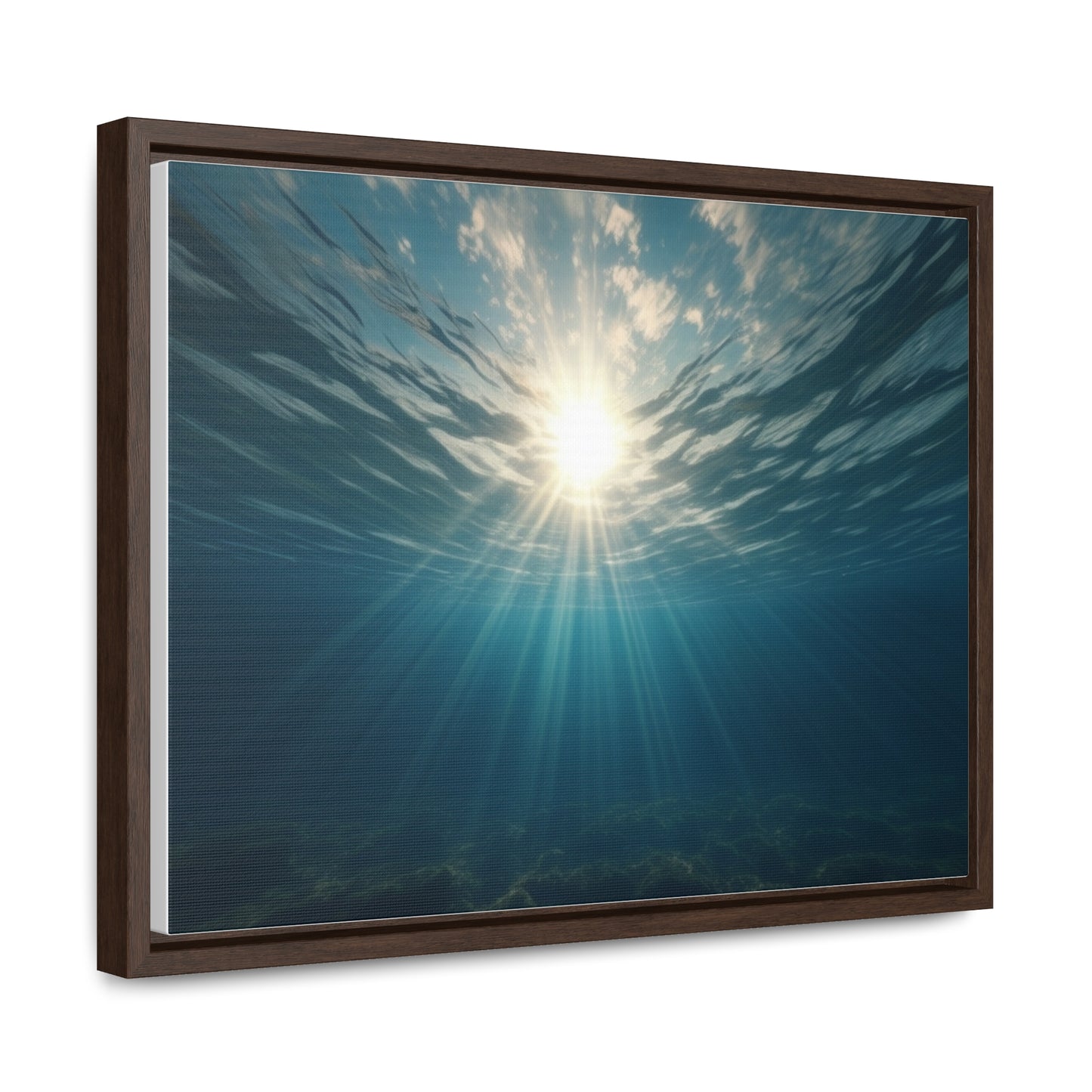 Under Water, Wall Art, Gallery Canvas Wraps, Horizontal Frame