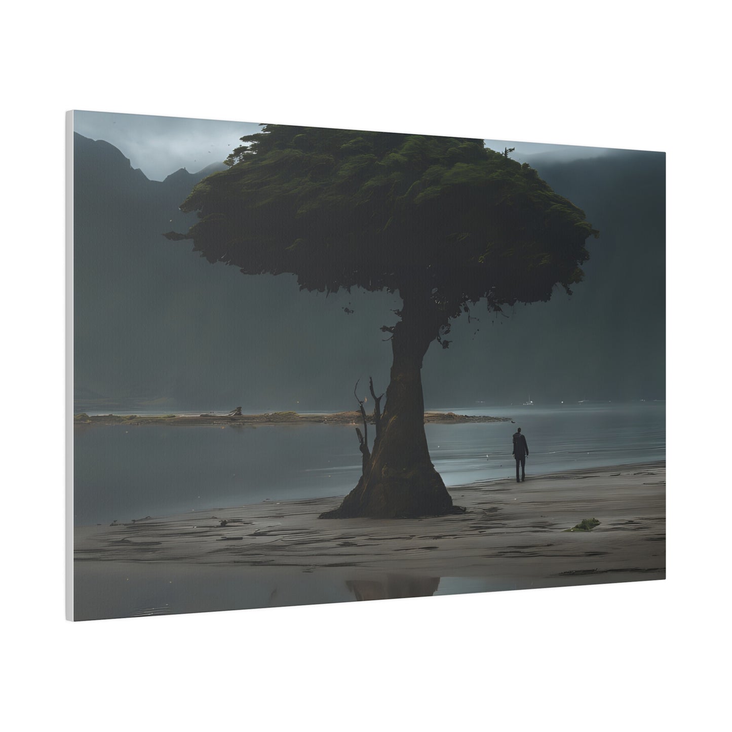 Tree, Wall Art, Matte Canvas, Stretched, 0.75"