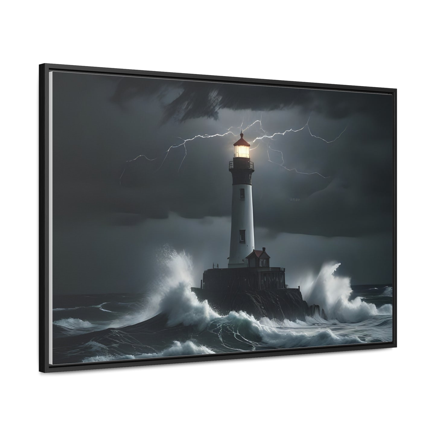 Light House, Wall Art, Gallery Canvas Wraps, Horizontal Frame