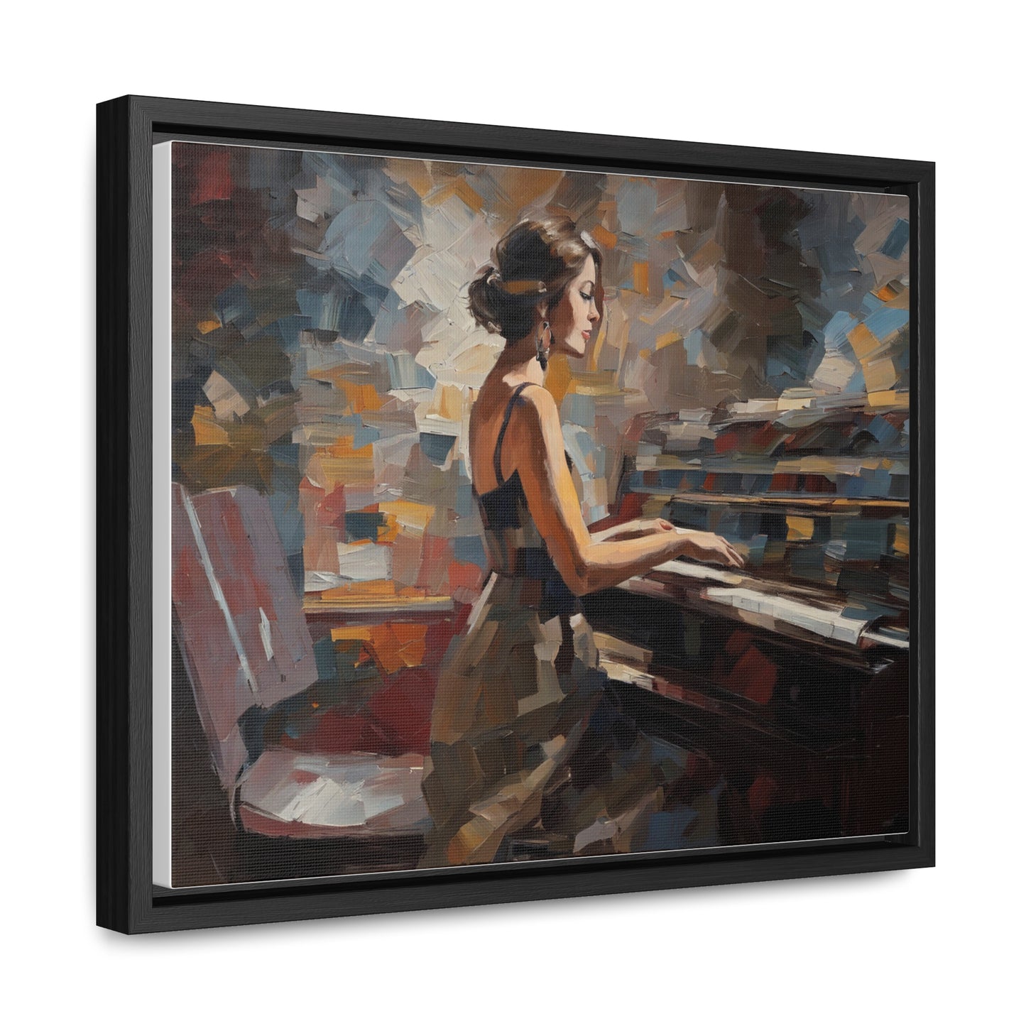 Piano, Wall Art, Gallery Canvas Wraps, Horizontal Frame