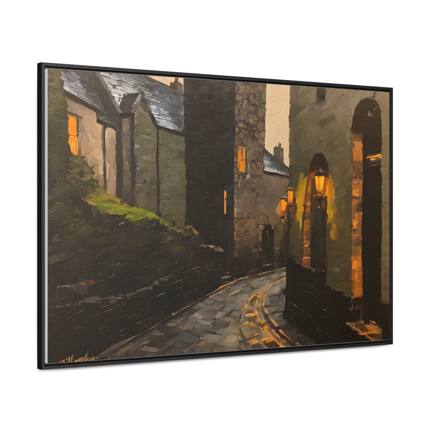 Walk the streets, Wall Art, Gallery Canvas Wraps, Horizontal Frame