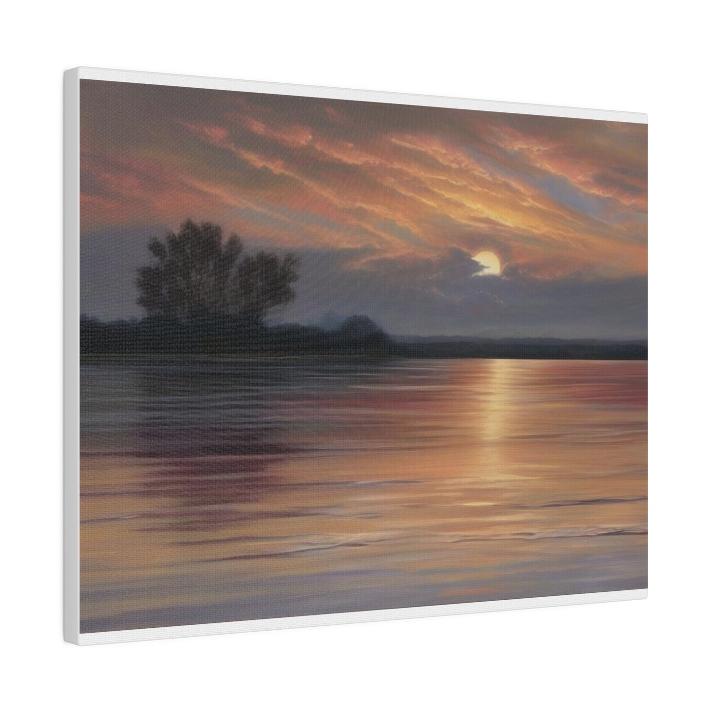 Sun Rise, Wall Art, Matte Canvas, Stretched, 0.75"