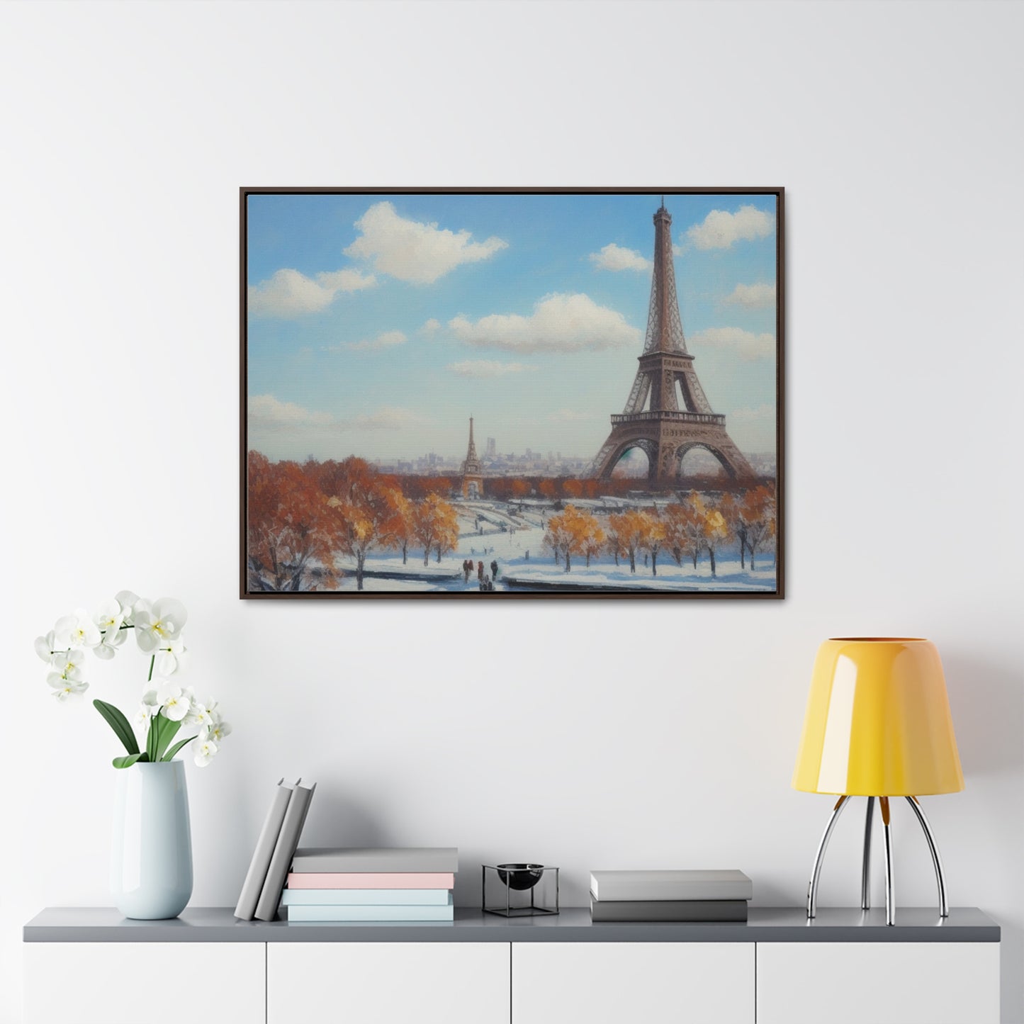 Eiffel Tower, Wall Art, Gallery Canvas Wraps, Horizontal Frame