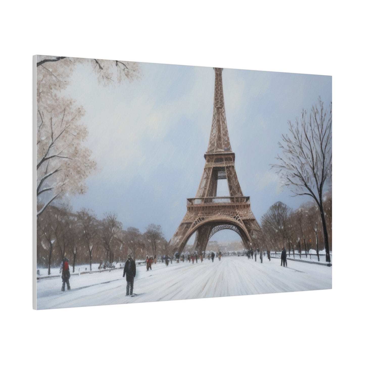 Paris France, Wall Art, Matte Canvas, Stretched, 0.75"