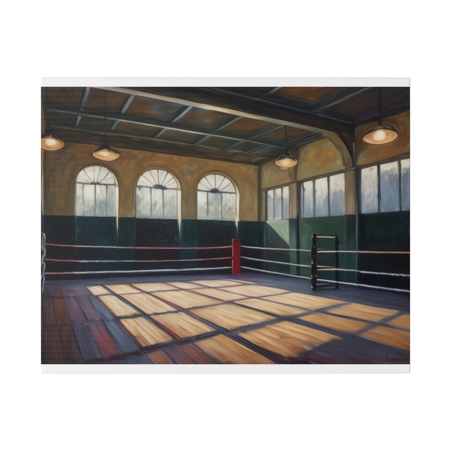 Boxing Gym, Wall ArtMatte Canvas, Stretched, 0.75"