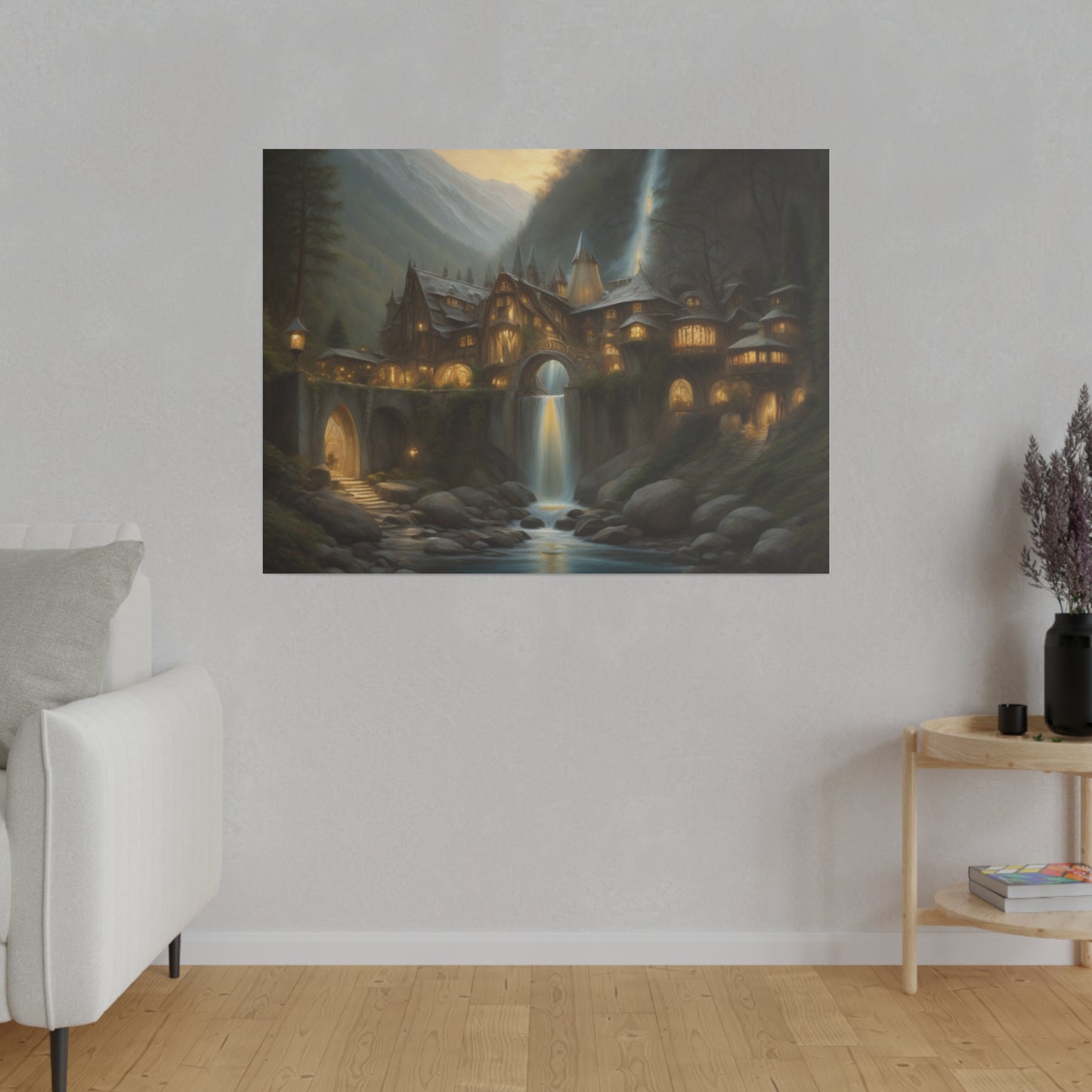 Rivendell, Wall Art, Matte Canvas, Stretched, 0.75"