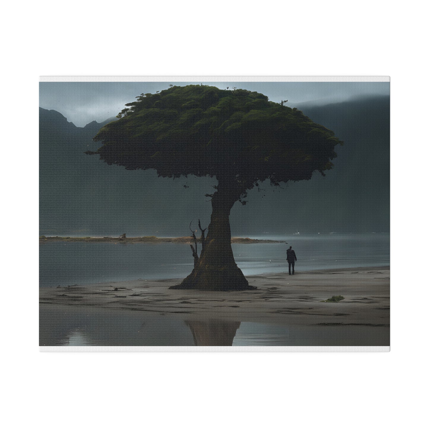 Tree, Wall Art, Matte Canvas, Stretched, 0.75"