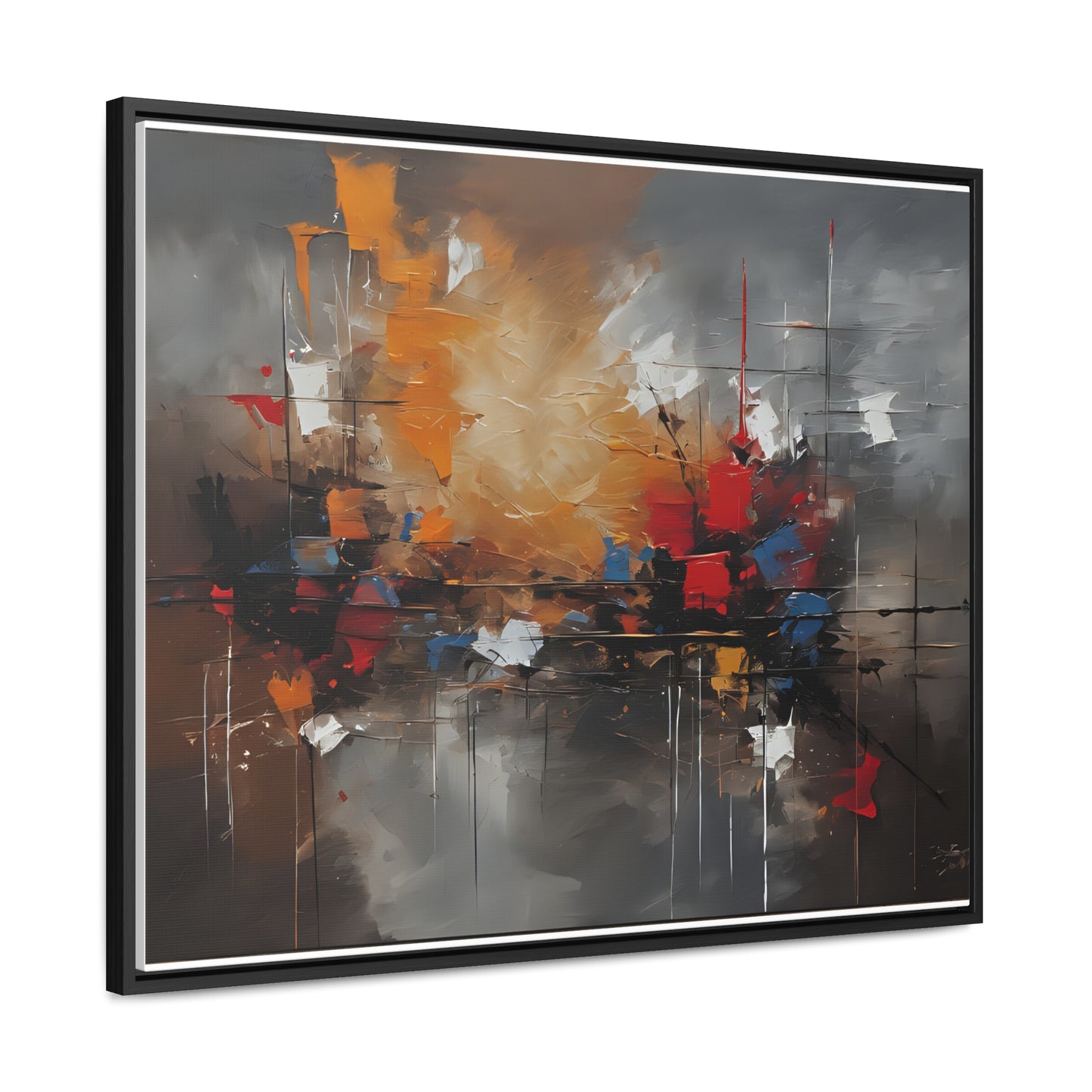 Abstract, Wall Art, Gallery Canvas Wraps, Horizontal Frame