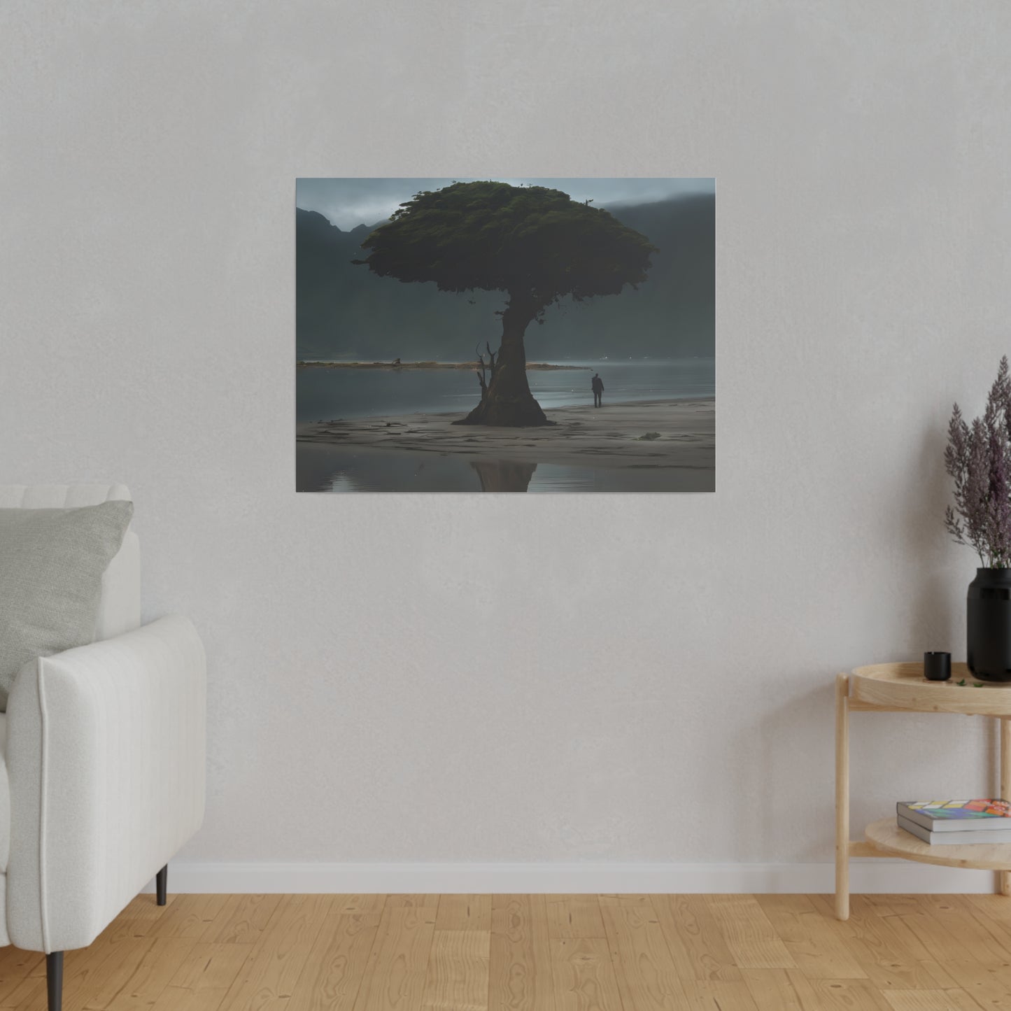 Tree, Wall Art, Matte Canvas, Stretched, 0.75"