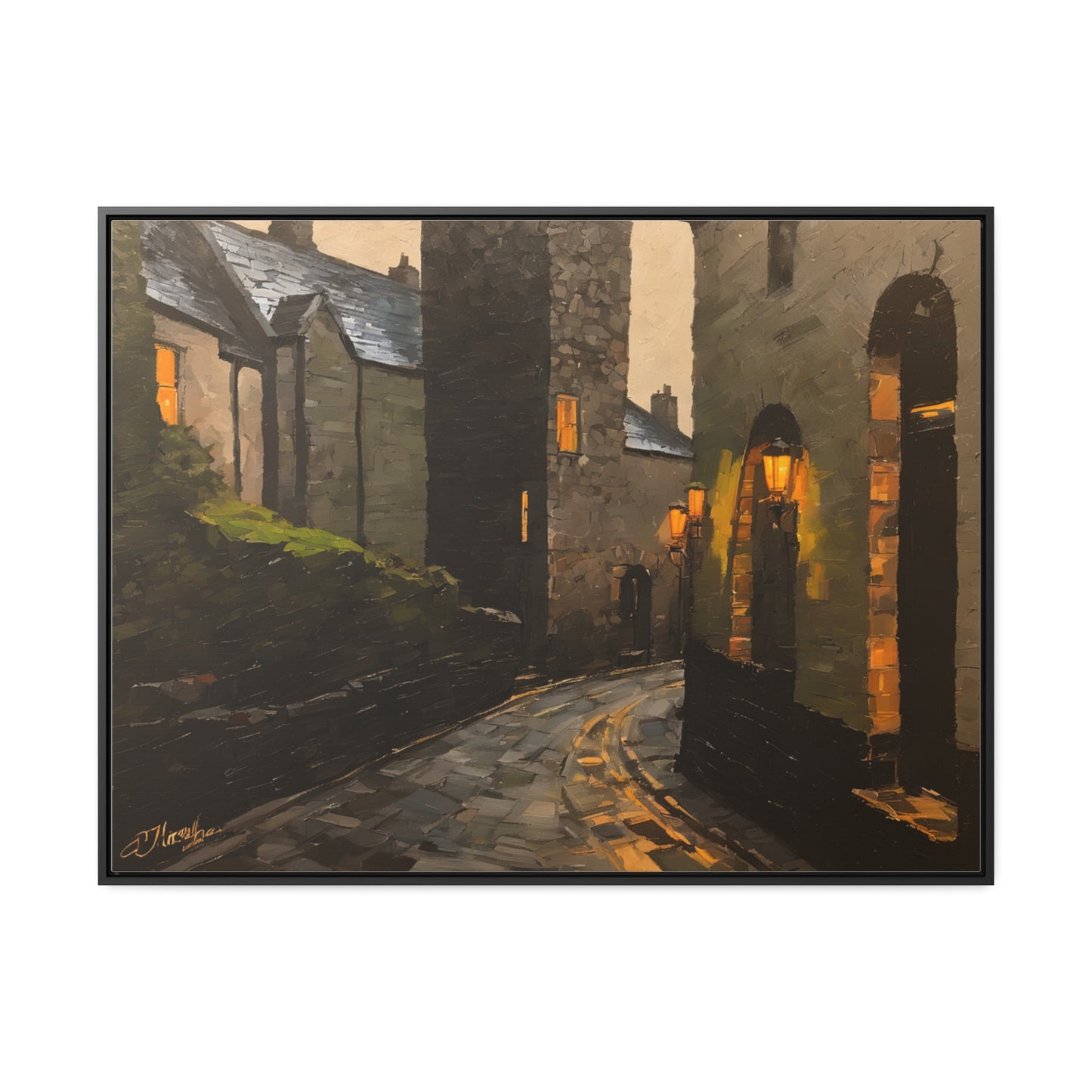 Walk the streets, Wall Art, Gallery Canvas Wraps, Horizontal Frame