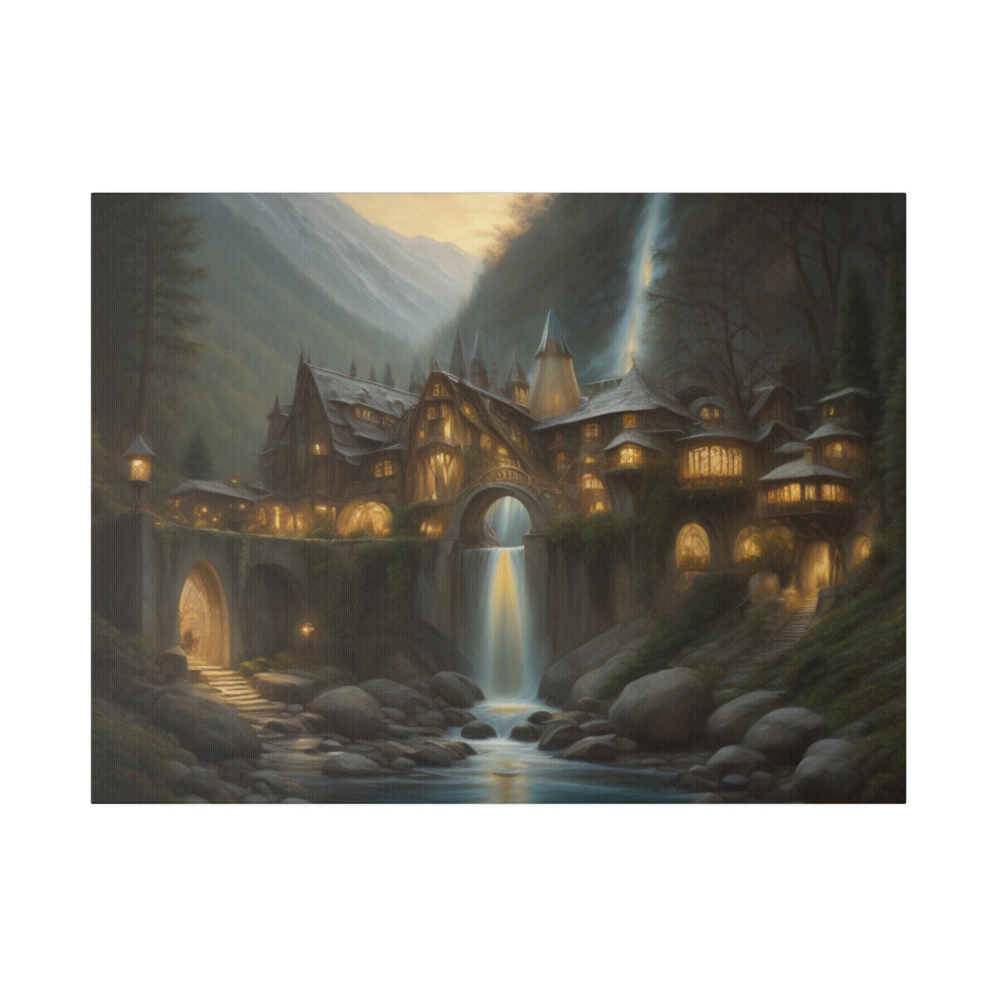 Rivendell, Wall Art, Matte Canvas, Stretched, 0.75"