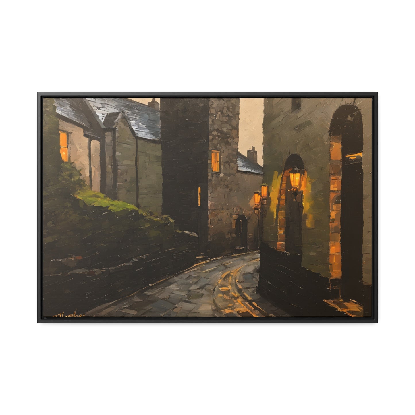 Walk the streets, Wall Art, Gallery Canvas Wraps, Horizontal Frame