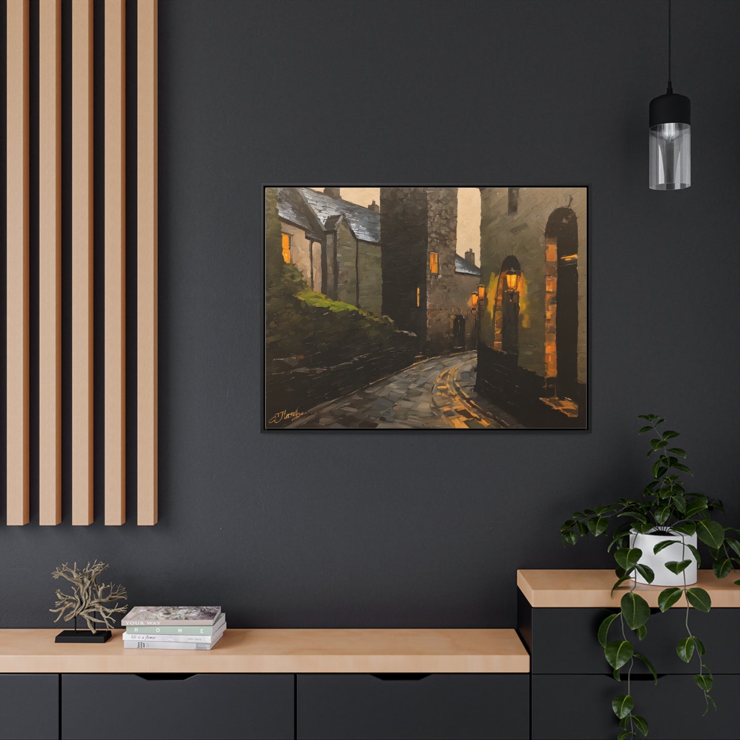 Walk the streets, Wall Art, Gallery Canvas Wraps, Horizontal Frame