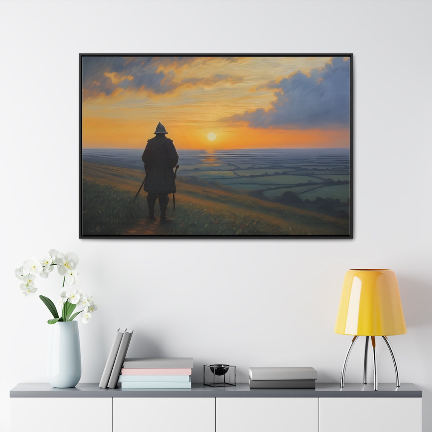 Contemplation, Wall Art, Gallery Canvas Wraps, Horizontal Frame