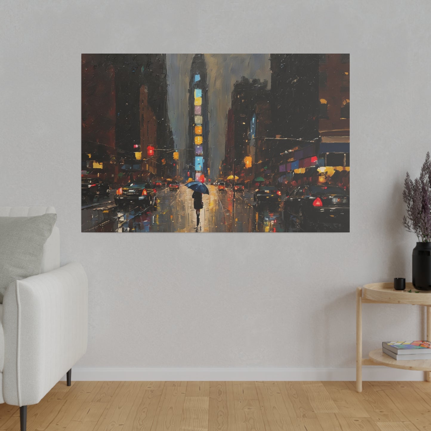 NYC, Wall Art, Matte Canvas, Stretched, 0.75"