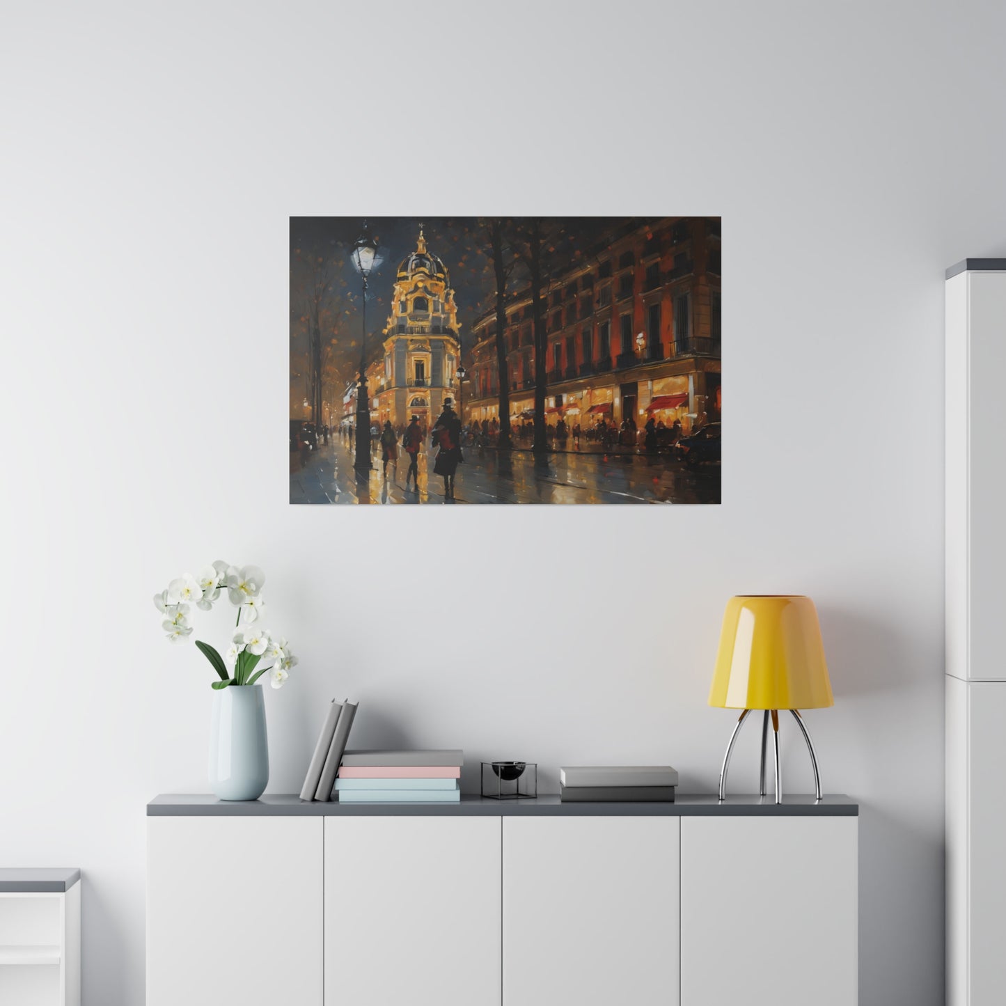 Town Center, Wall Art, Matte Canvas, Stretched, 0.75"