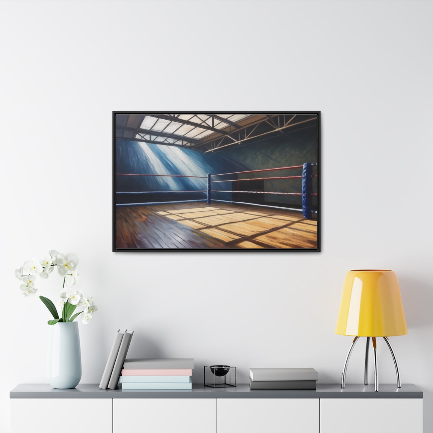 Boxing Ring, Wall Art, Gallery Canvas Wraps, Horizontal Frame