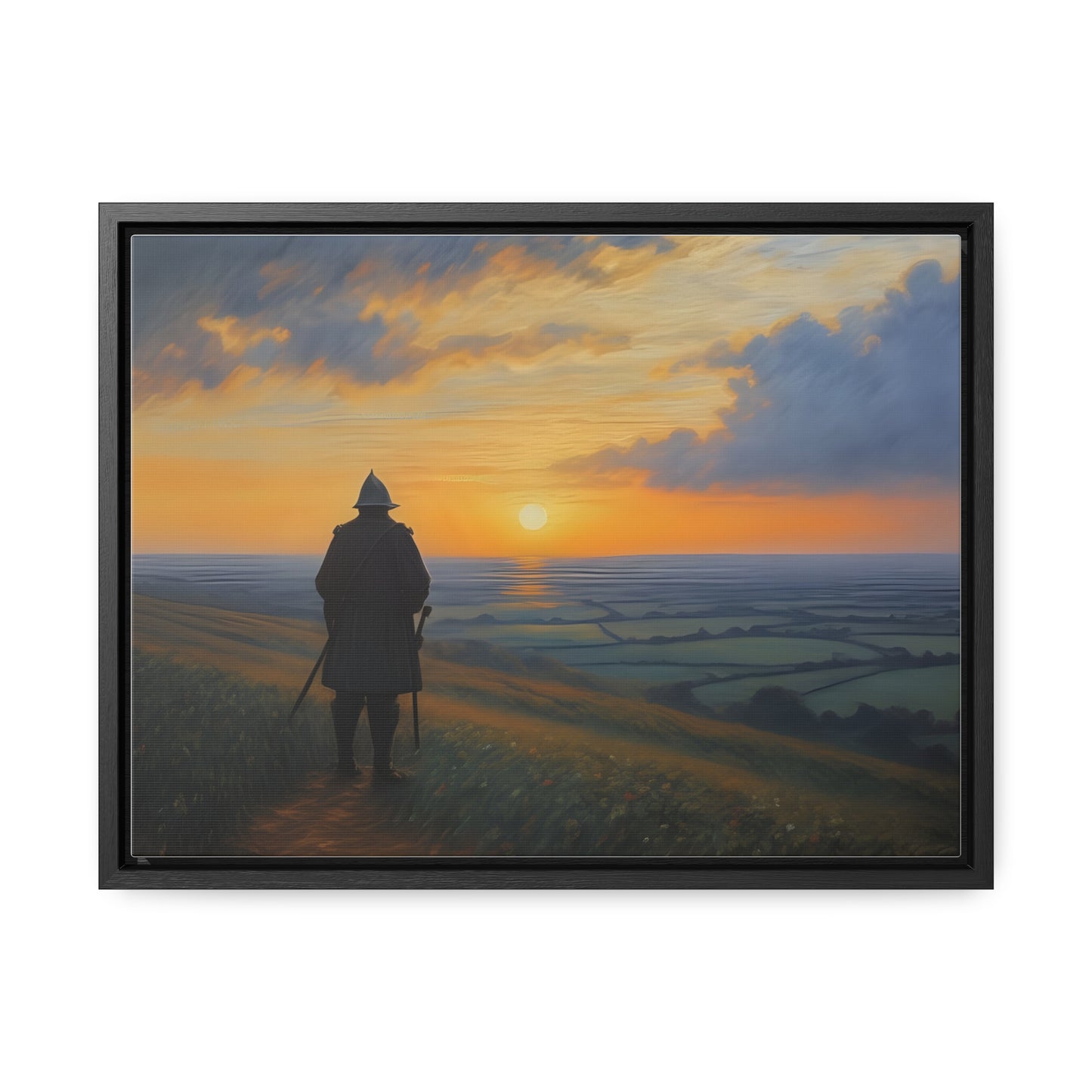 Contemplation, Wall Art, Gallery Canvas Wraps, Horizontal Frame