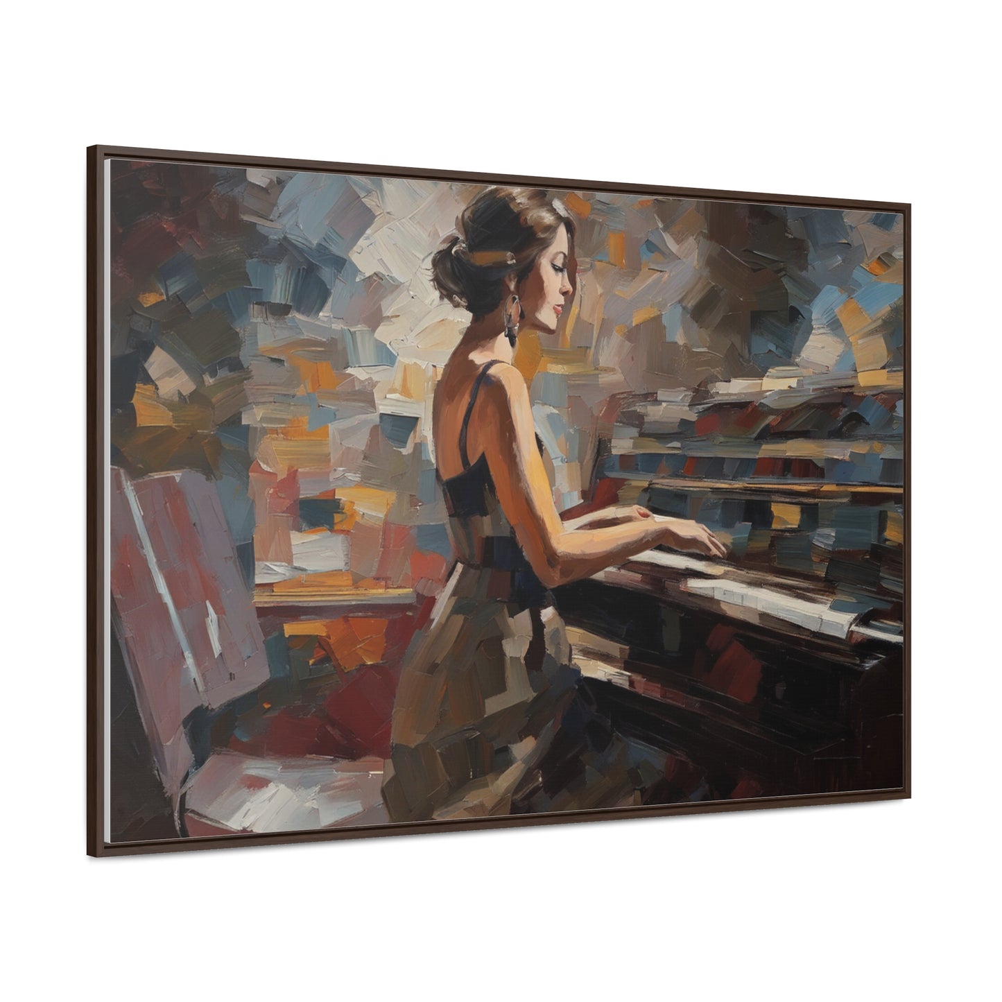 Piano, Wall Art, Gallery Canvas Wraps, Horizontal Frame