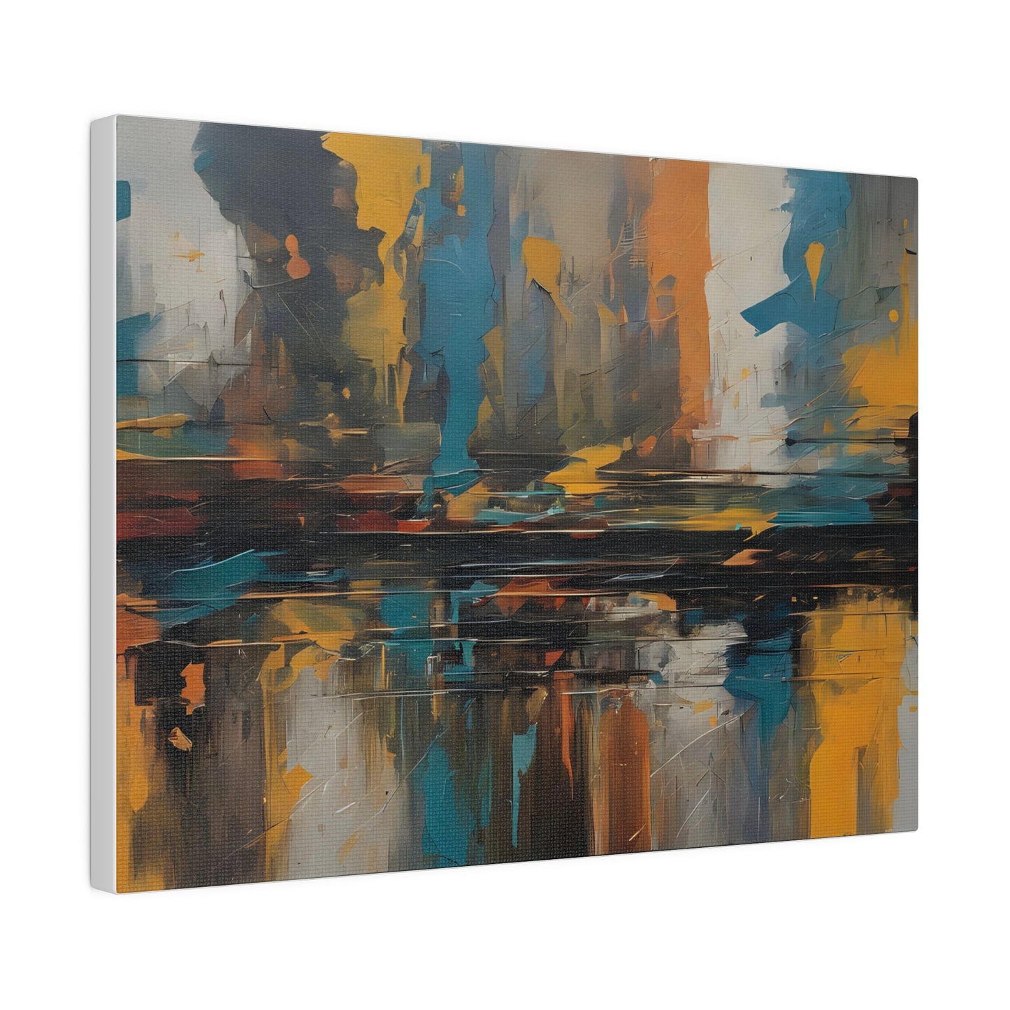 Abstract, Wall Art, Matte Canvas, Stretched, 0.75"