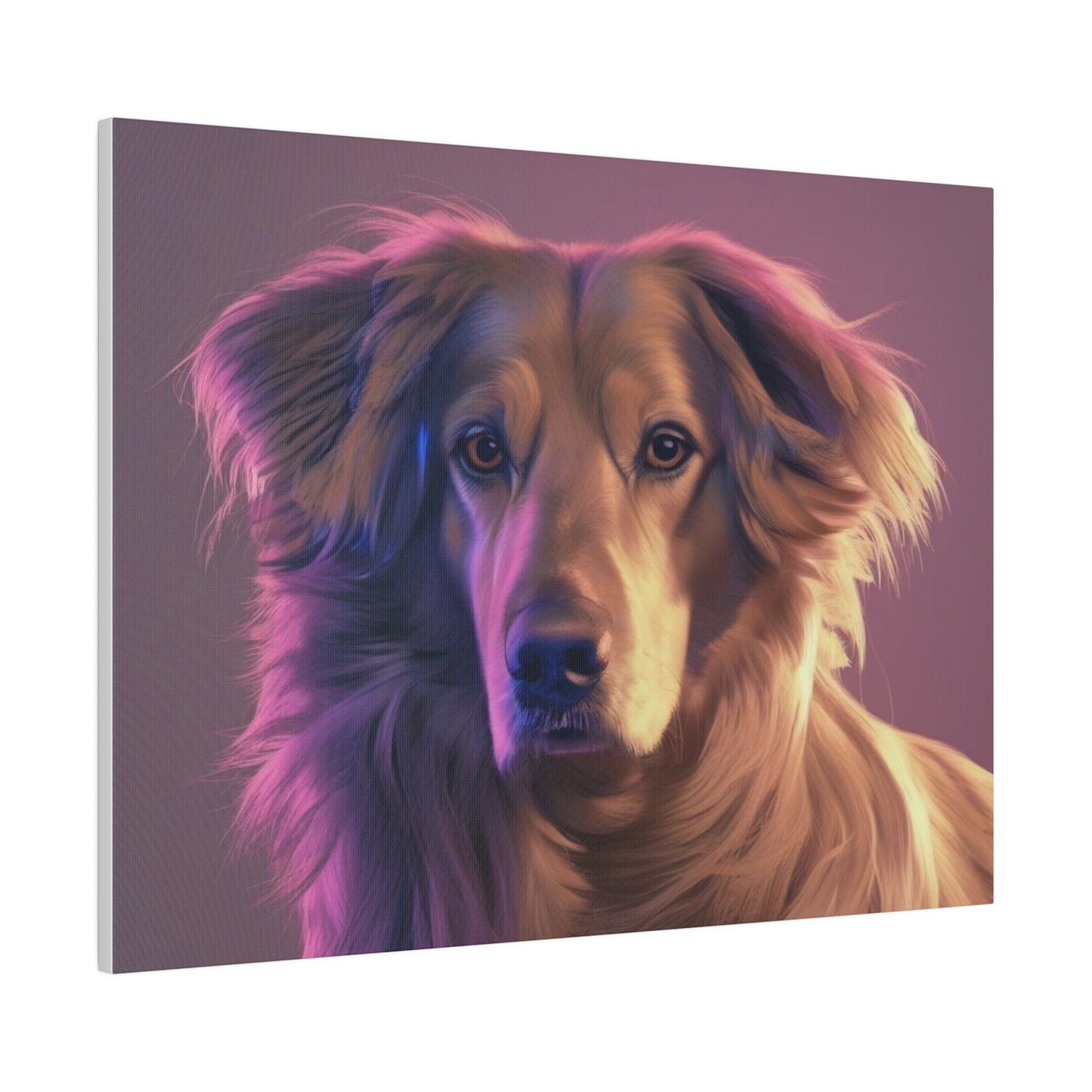 Dog, Wall Art, Matte Canvas, Stretched, 0.75"