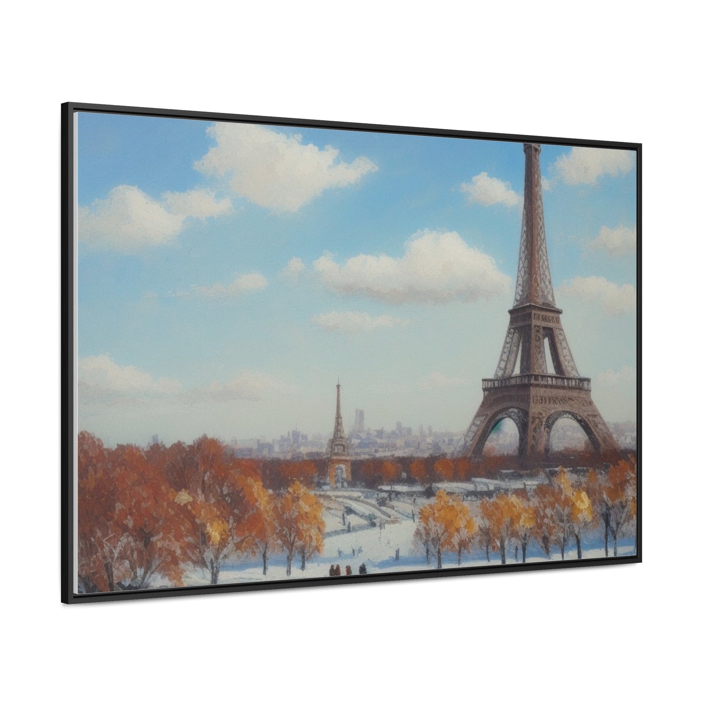 Eiffel Tower, Wall Art, Gallery Canvas Wraps, Horizontal Frame