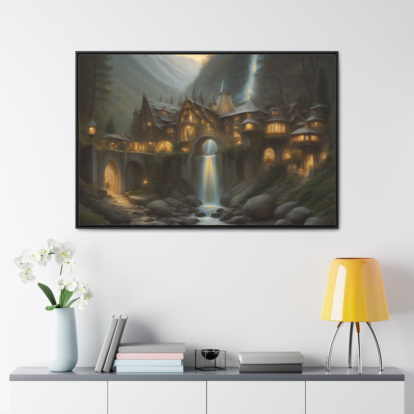 Rivendell, Wall Art, Gallery Canvas Wraps, Horizontal Frame