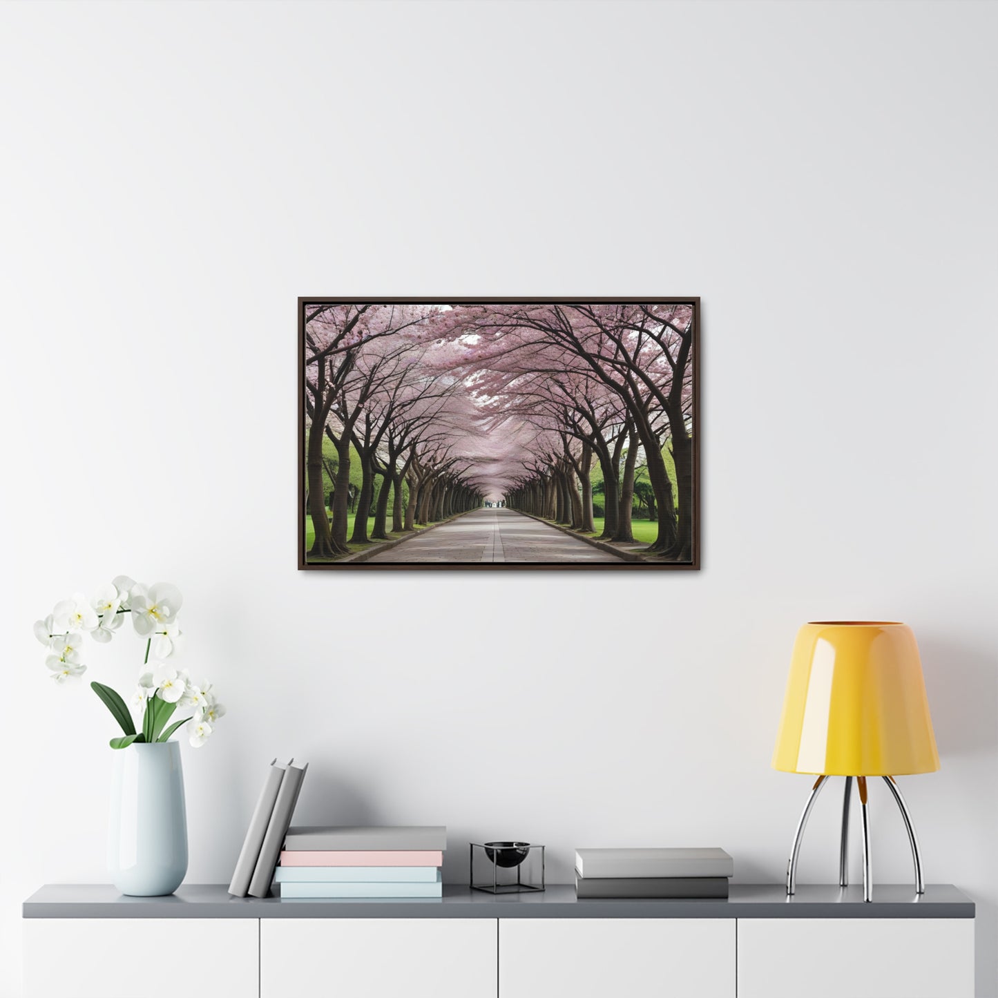 Cherry Blossoms, Gallery Canvas Wraps, Horizontal Frame