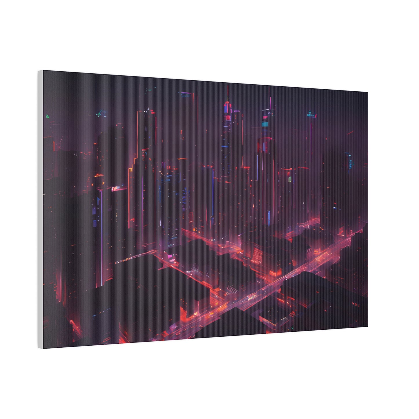 Neon lights, Wall Art, Matte Canvas, Stretched, 0.75"