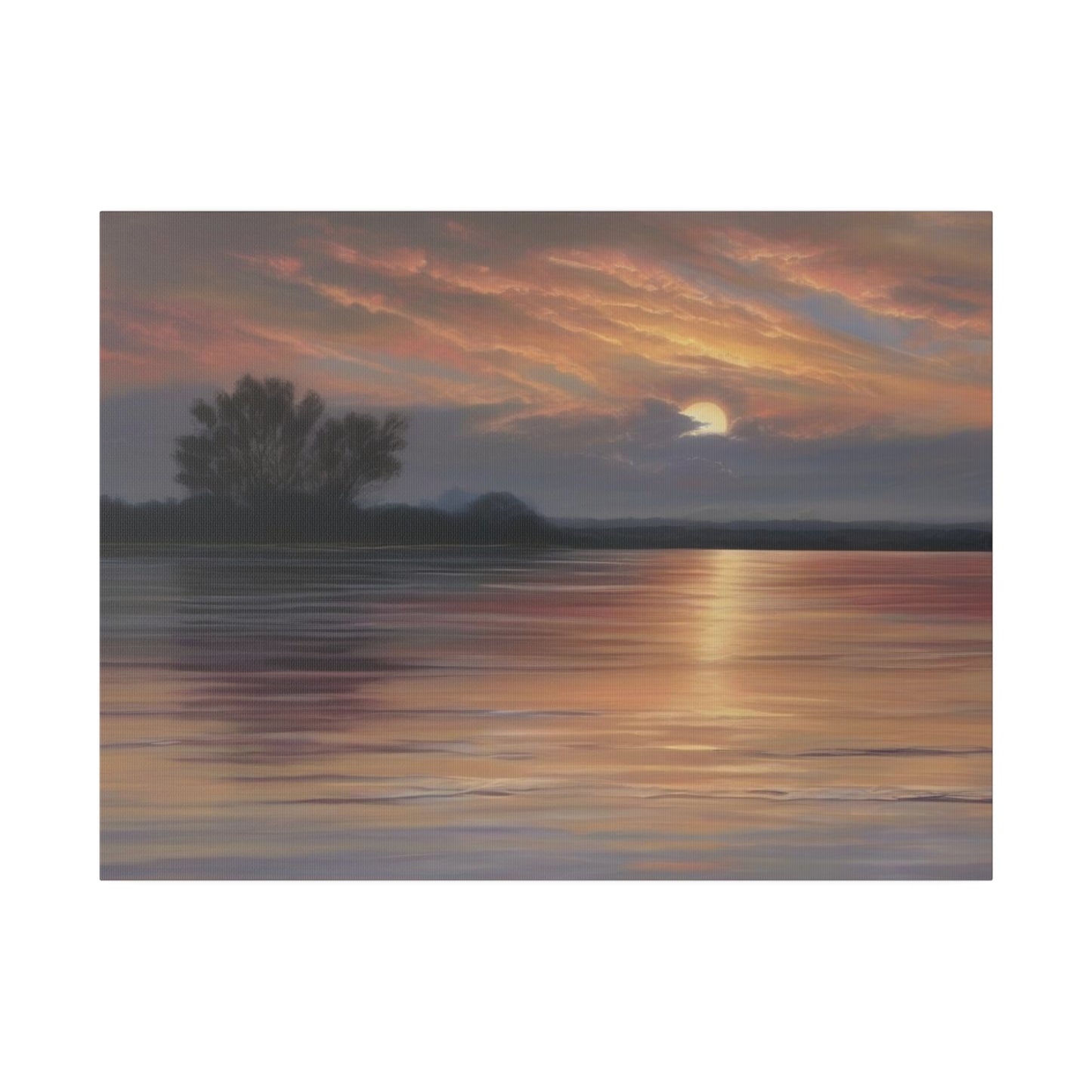 Sun Rise, Wall Art, Matte Canvas, Stretched, 0.75"