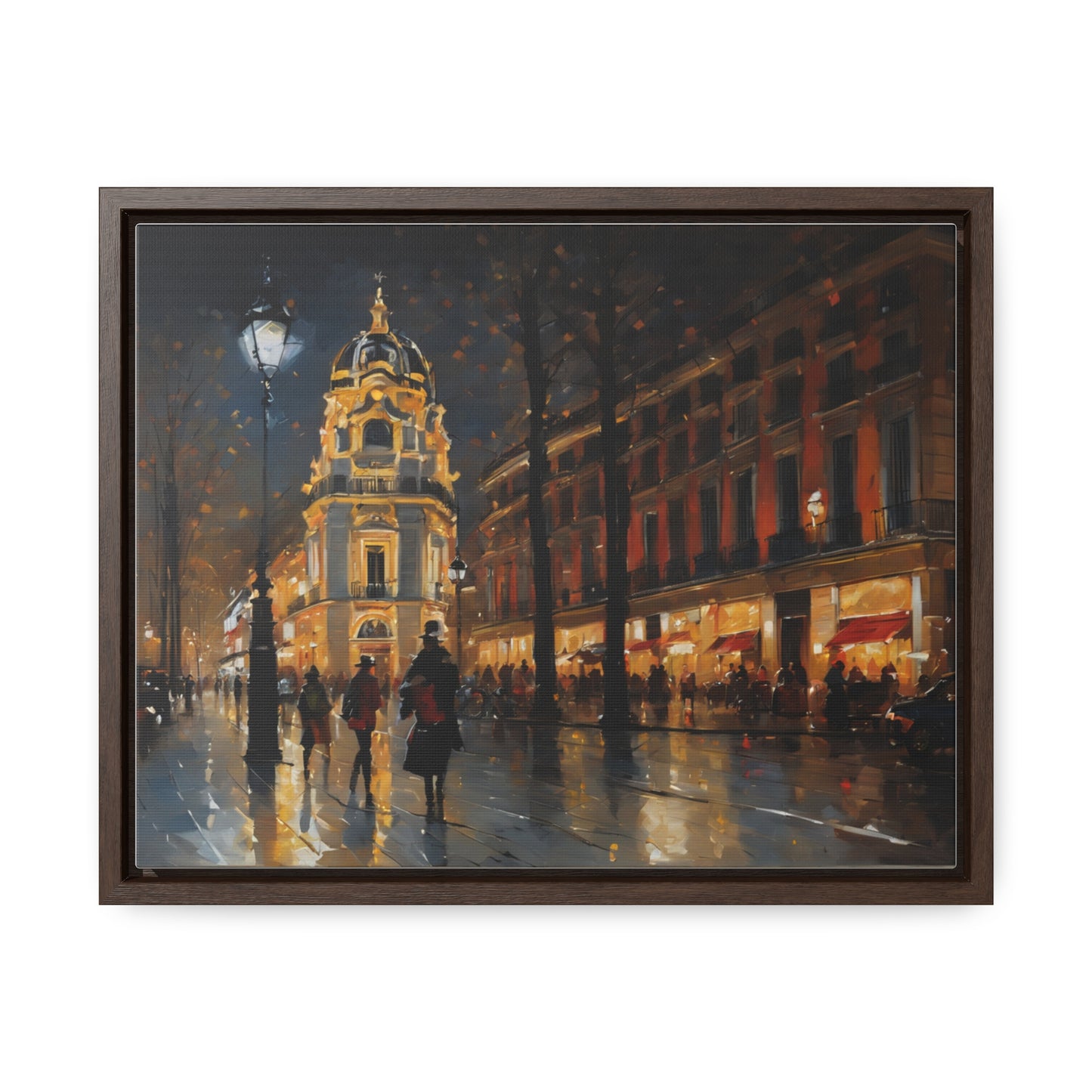 Town Center, Wall Art, Gallery Canvas Wraps, Horizontal Frame