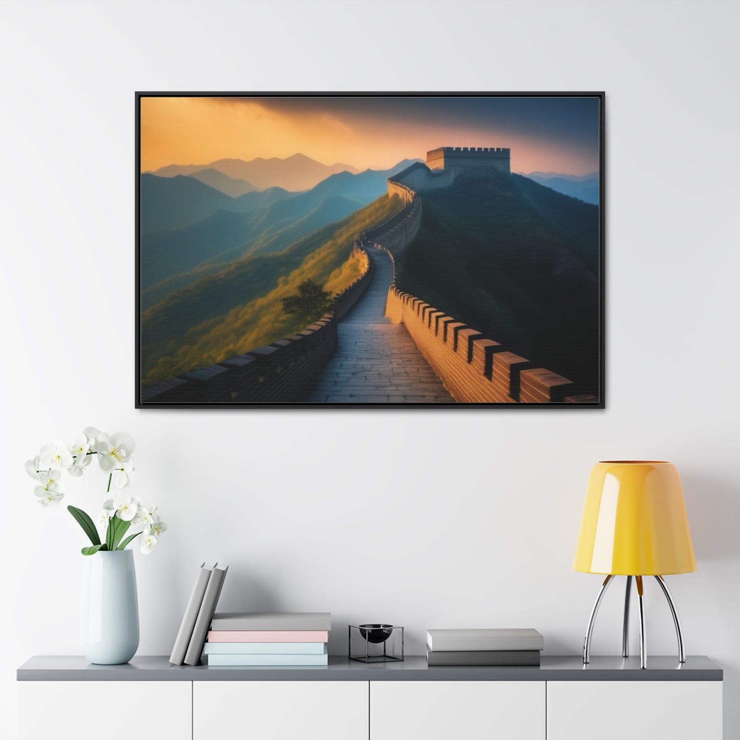 Great Wall of China, Wall Art, Gallery Canvas Wraps, Horizontal Frame