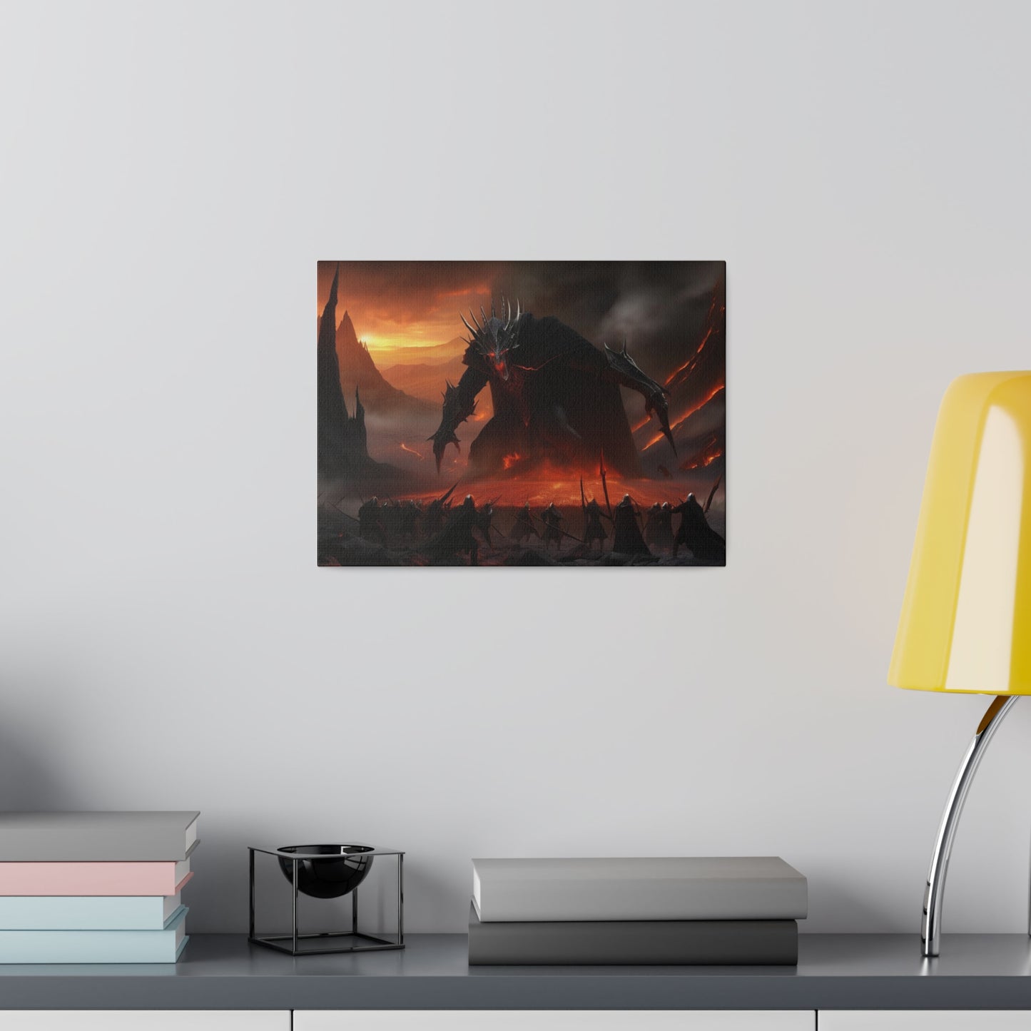 Lord Of The Rings, Morgoth, Wall Art, Matte Canvas, Stretched, 0.75"