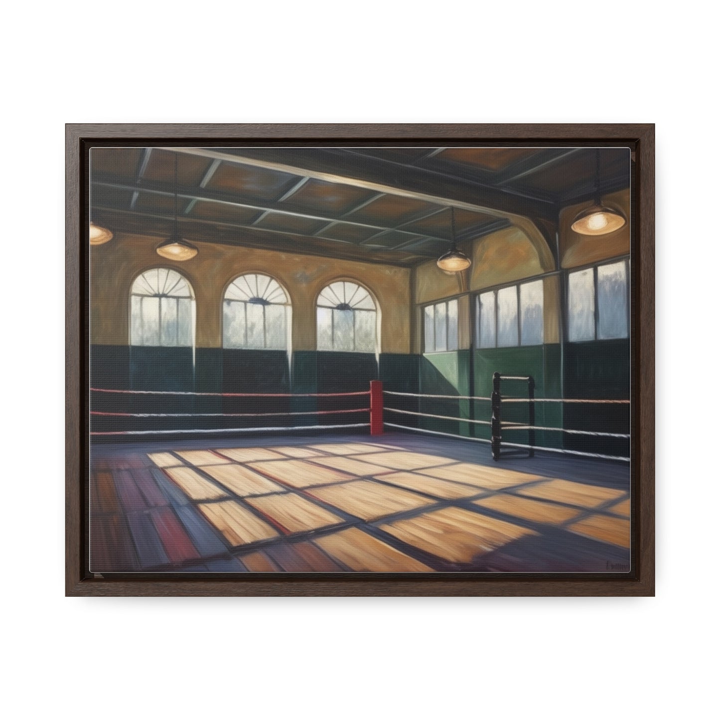 Boxing Gym, Wall Art, Gallery Canvas Wraps, Horizontal Frame