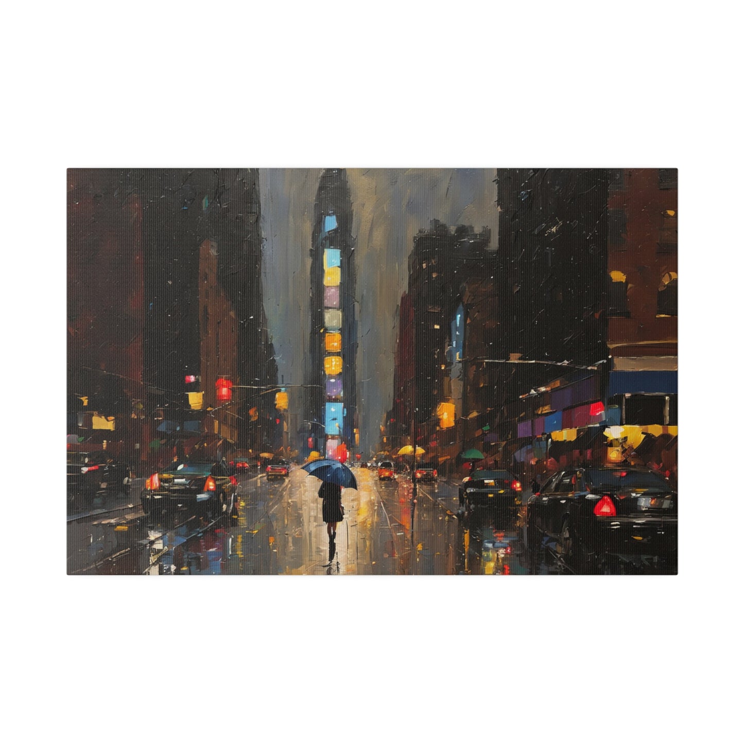 NYC, Wall Art, Matte Canvas, Stretched, 0.75"