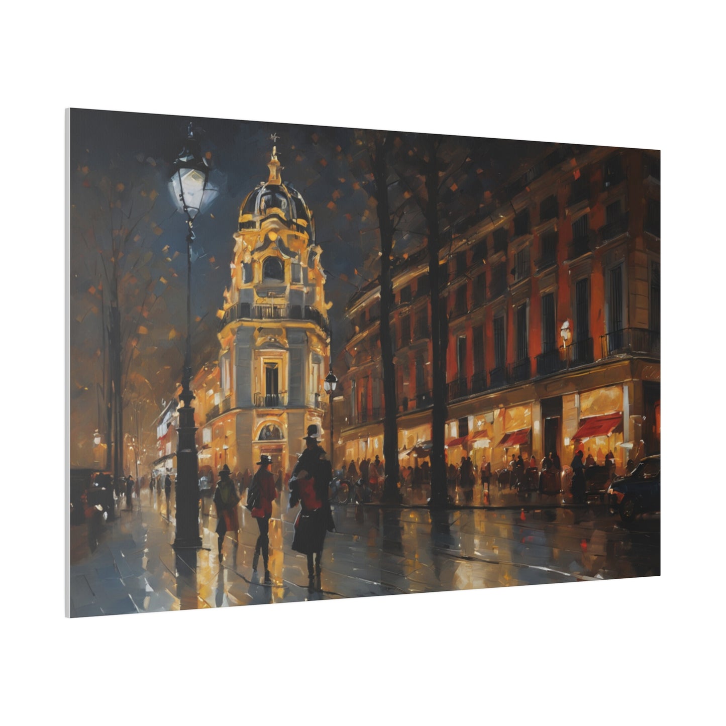 Town Center, Wall Art, Matte Canvas, Stretched, 0.75"