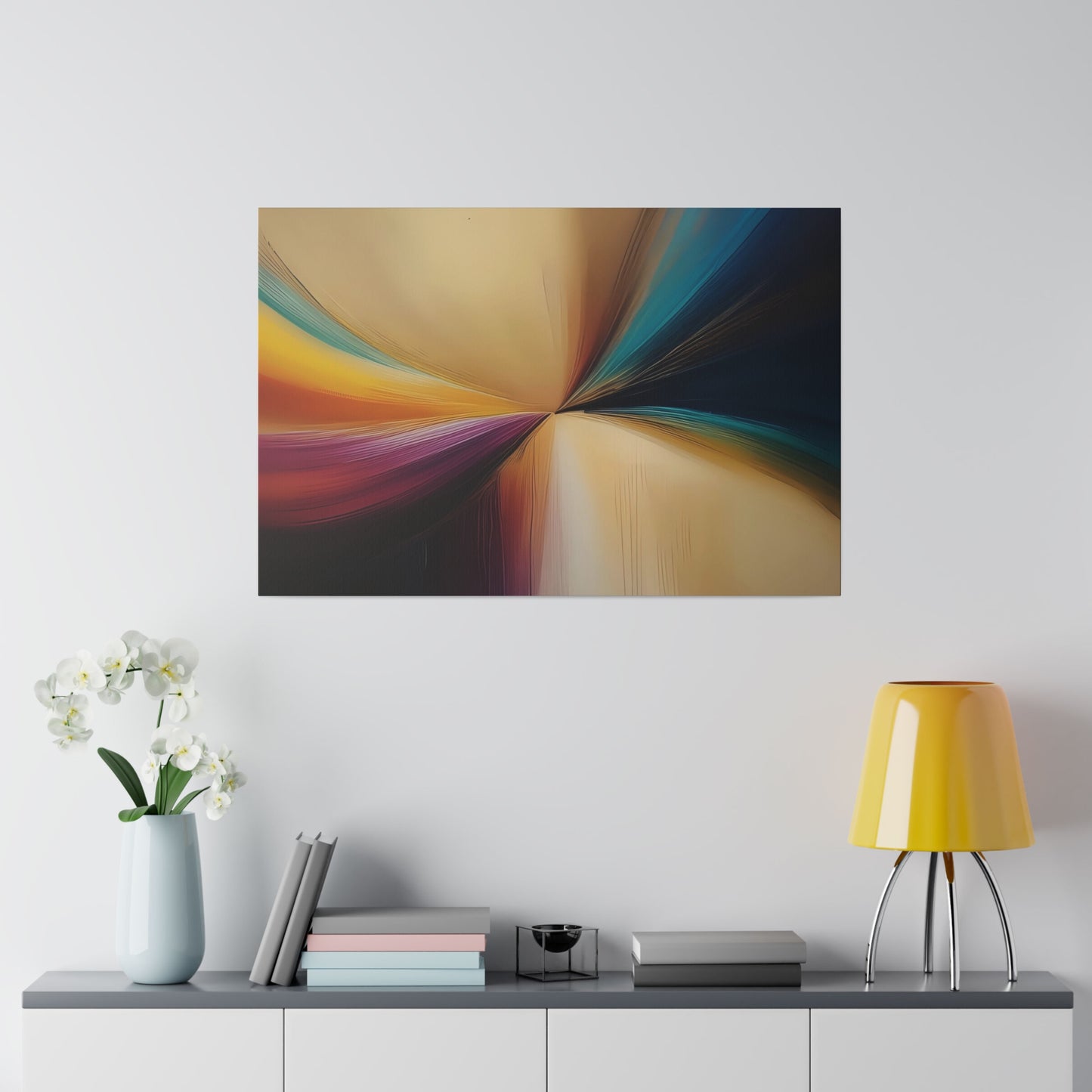 Color, Wall Art, Matte Canvas, Stretched, 0.75"