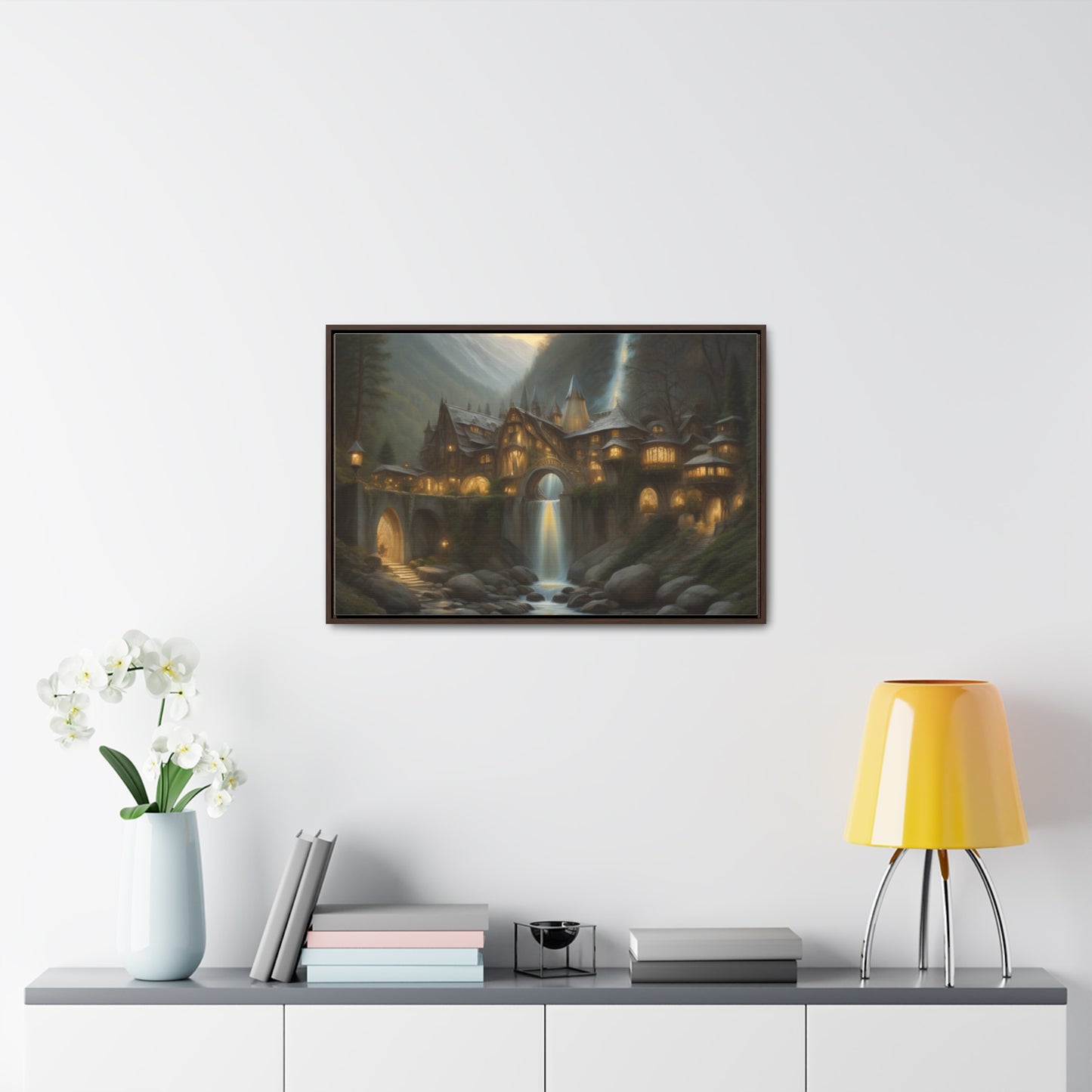 Rivendell, Wall Art, Gallery Canvas Wraps, Horizontal Frame