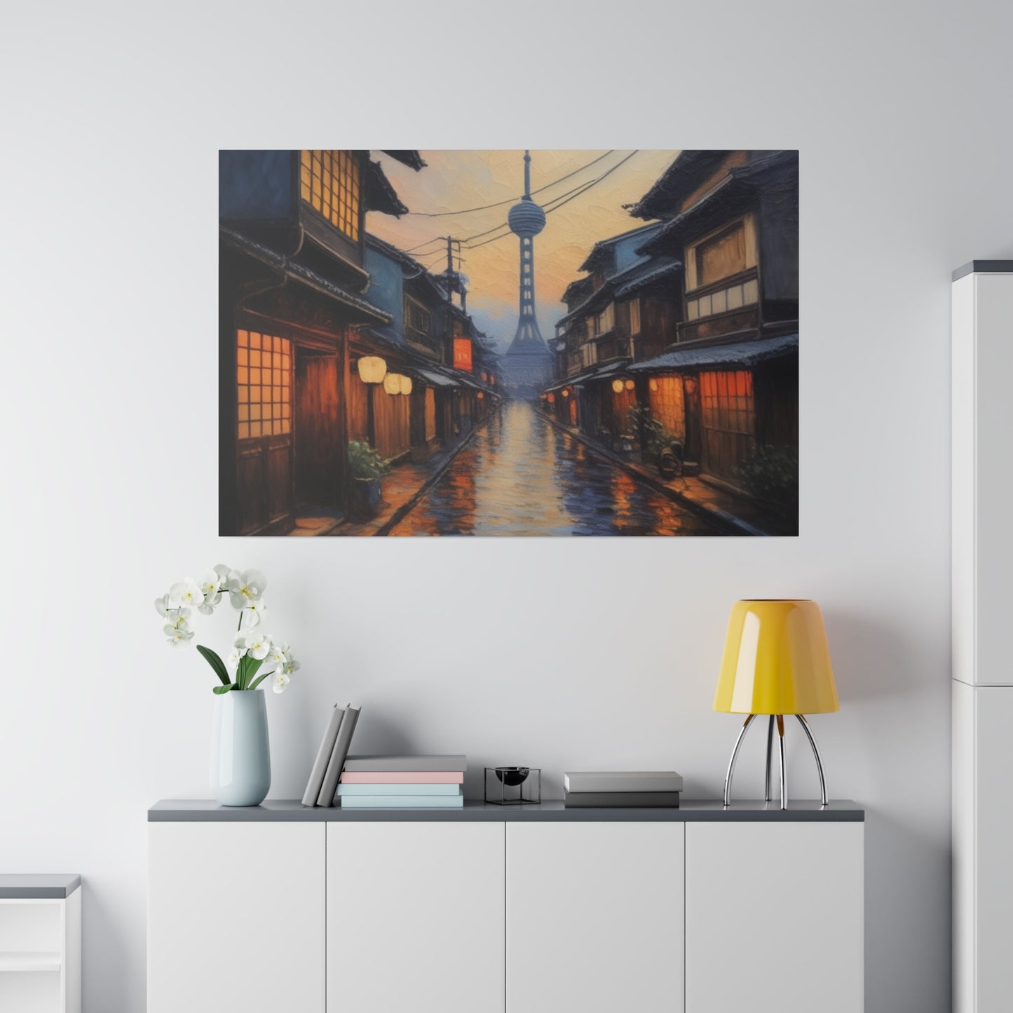 Tokyo, Wall Art, Matte Canvas, Stretched, 0.75"