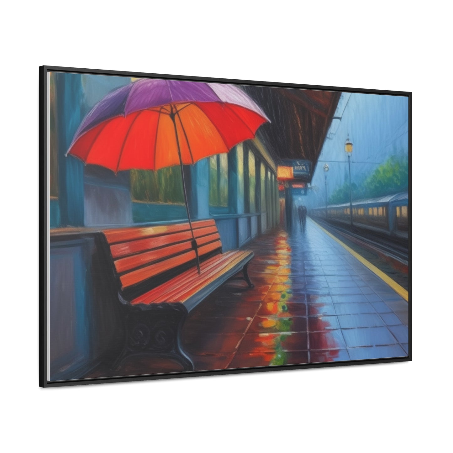 Umbrella, Wall Art, Gallery Canvas Wraps, Horizontal Frame