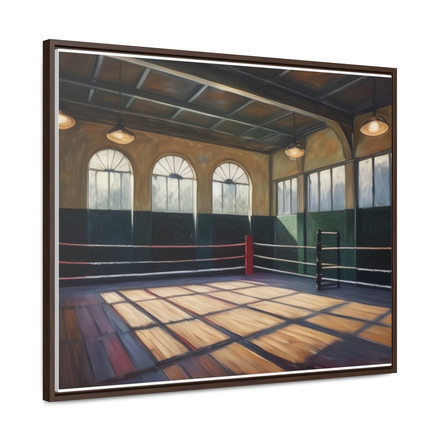 Boxing Gym, Wall Art, Gallery Canvas Wraps, Horizontal Frame