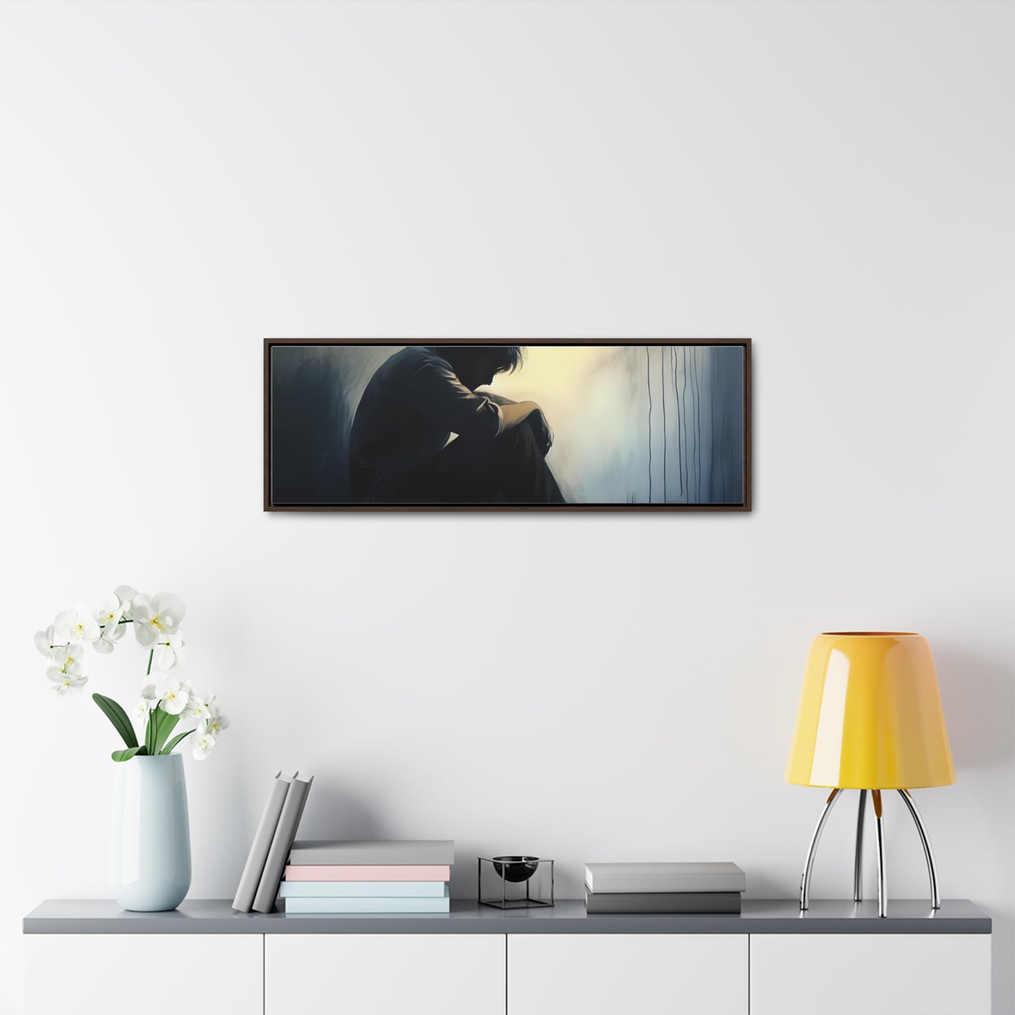 Gloomy, Wall Art, Gallery Canvas Wraps, Horizontal Frame