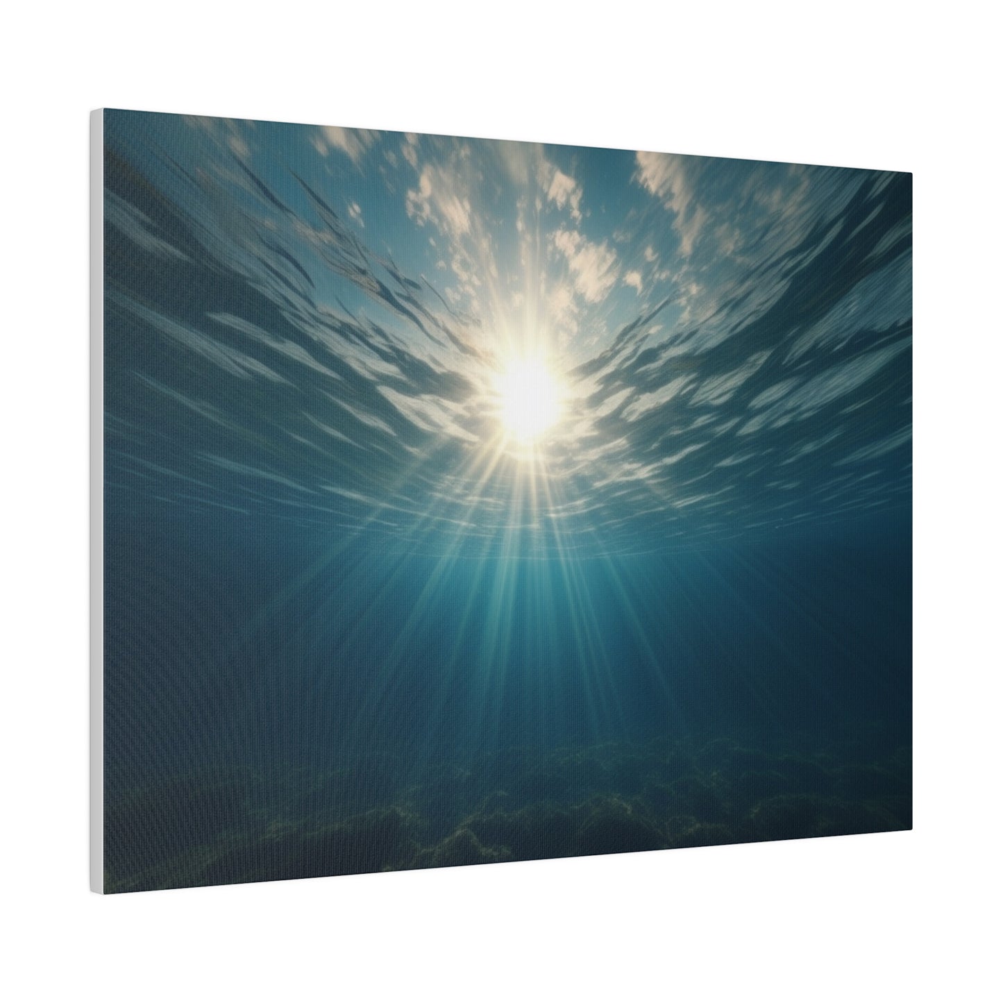 Under Water, Wall Art, Matte Canvas, Stretched, 0.75"