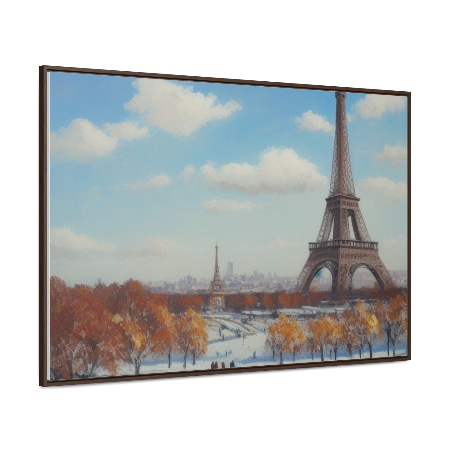 Eiffel Tower, Wall Art, Gallery Canvas Wraps, Horizontal Frame