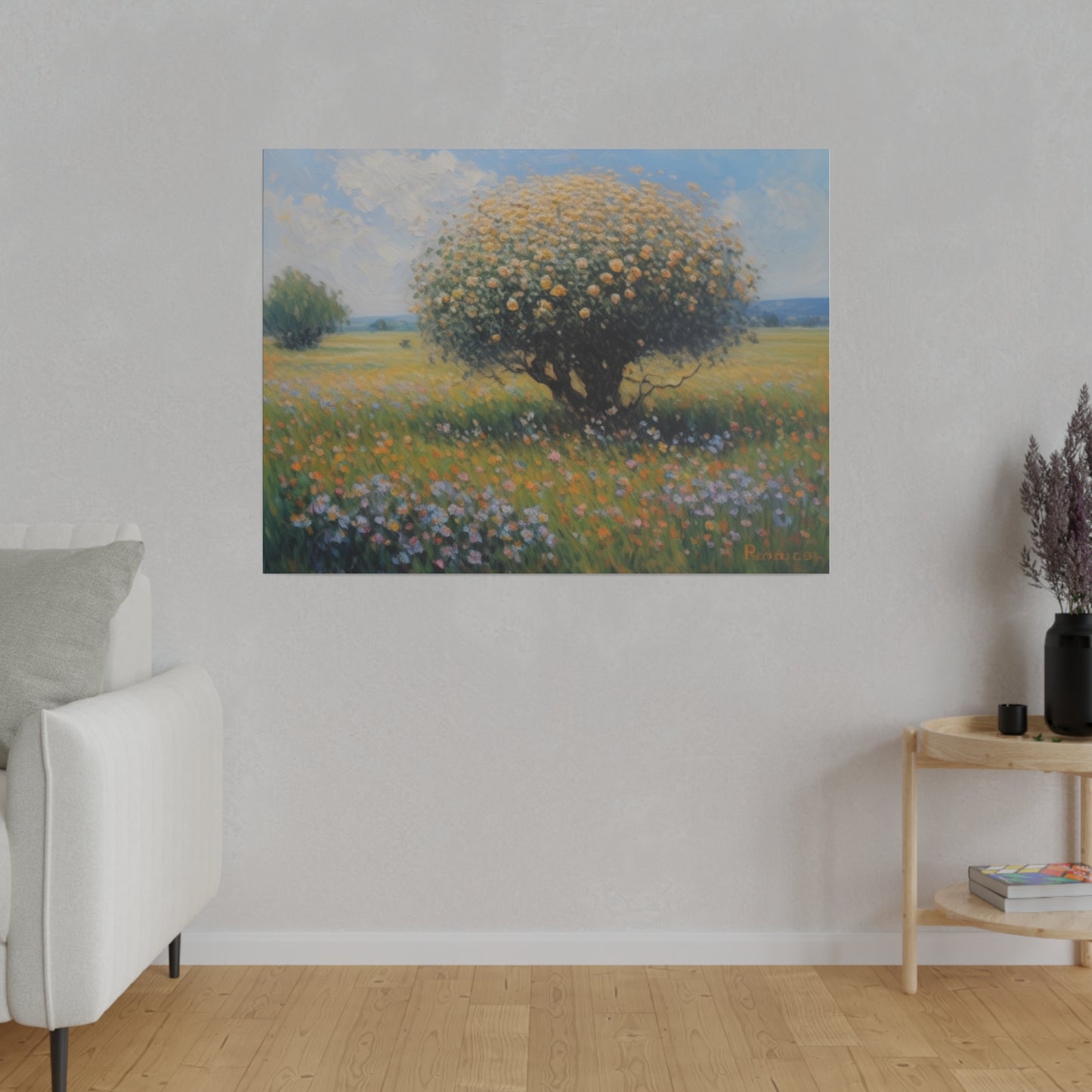 Beautiful Meadows, Wall Art, Matte Canvas, Stretched, 0.75"